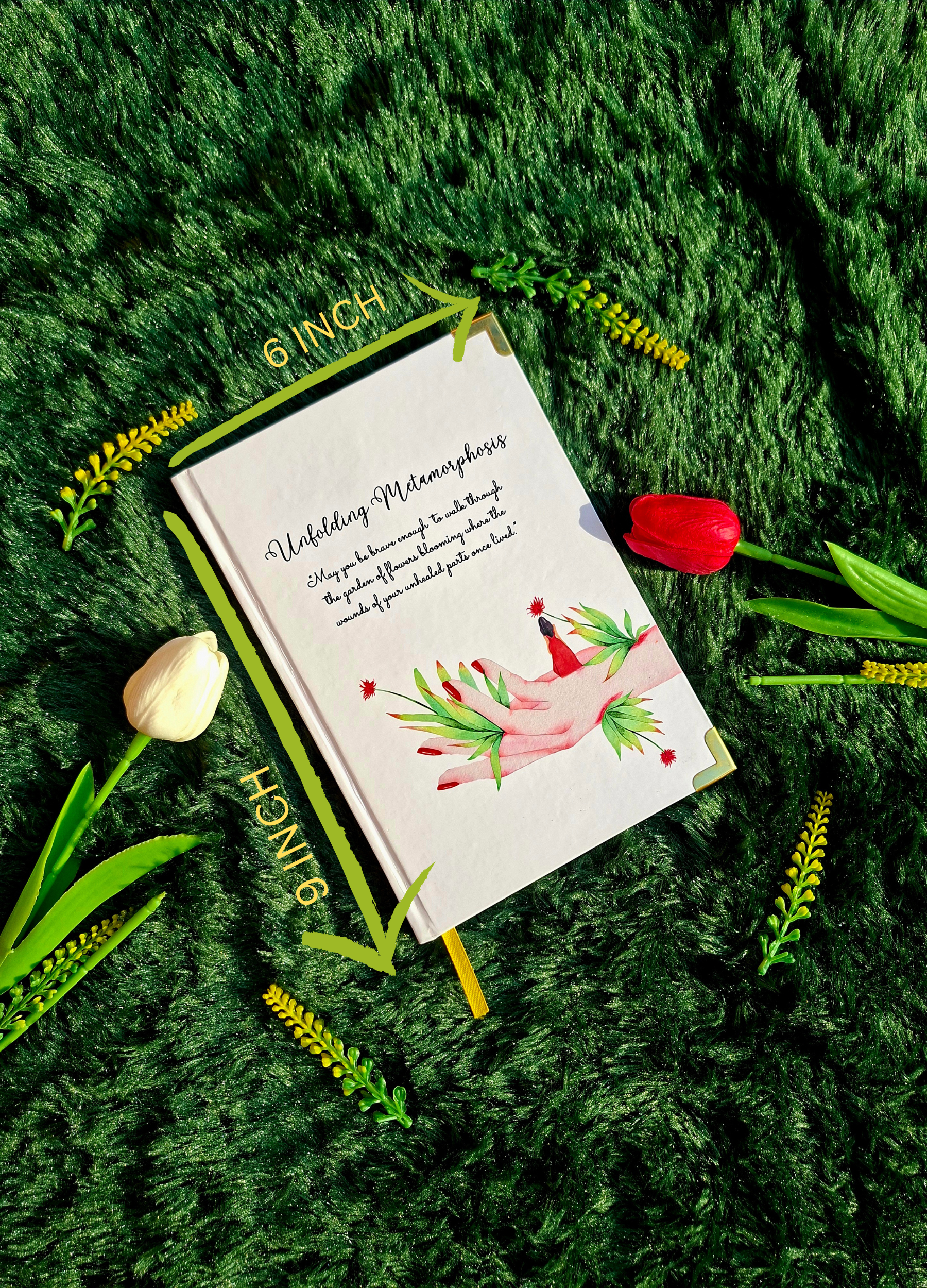 Unfolding Metamorphosis - Executive Diary + Affirmation & Meditation Cards
