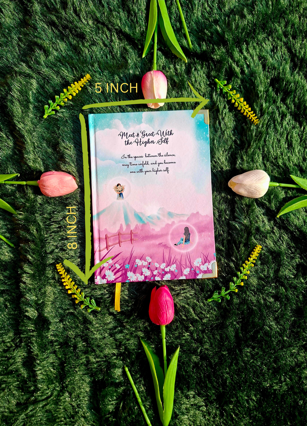 Meet and Greet With Higher Self - Diary (A5 Size) + Affirmation & Meditation Cards