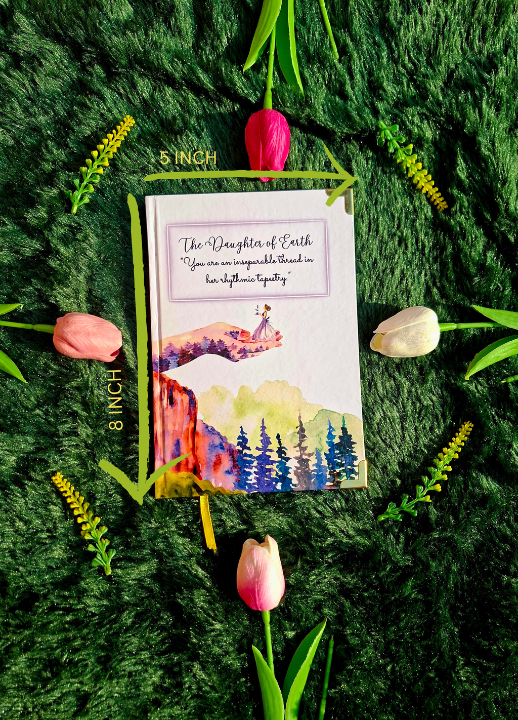 The Daughter of Earth - Diary (A5 Size) + Affirmation & Meditation Cards