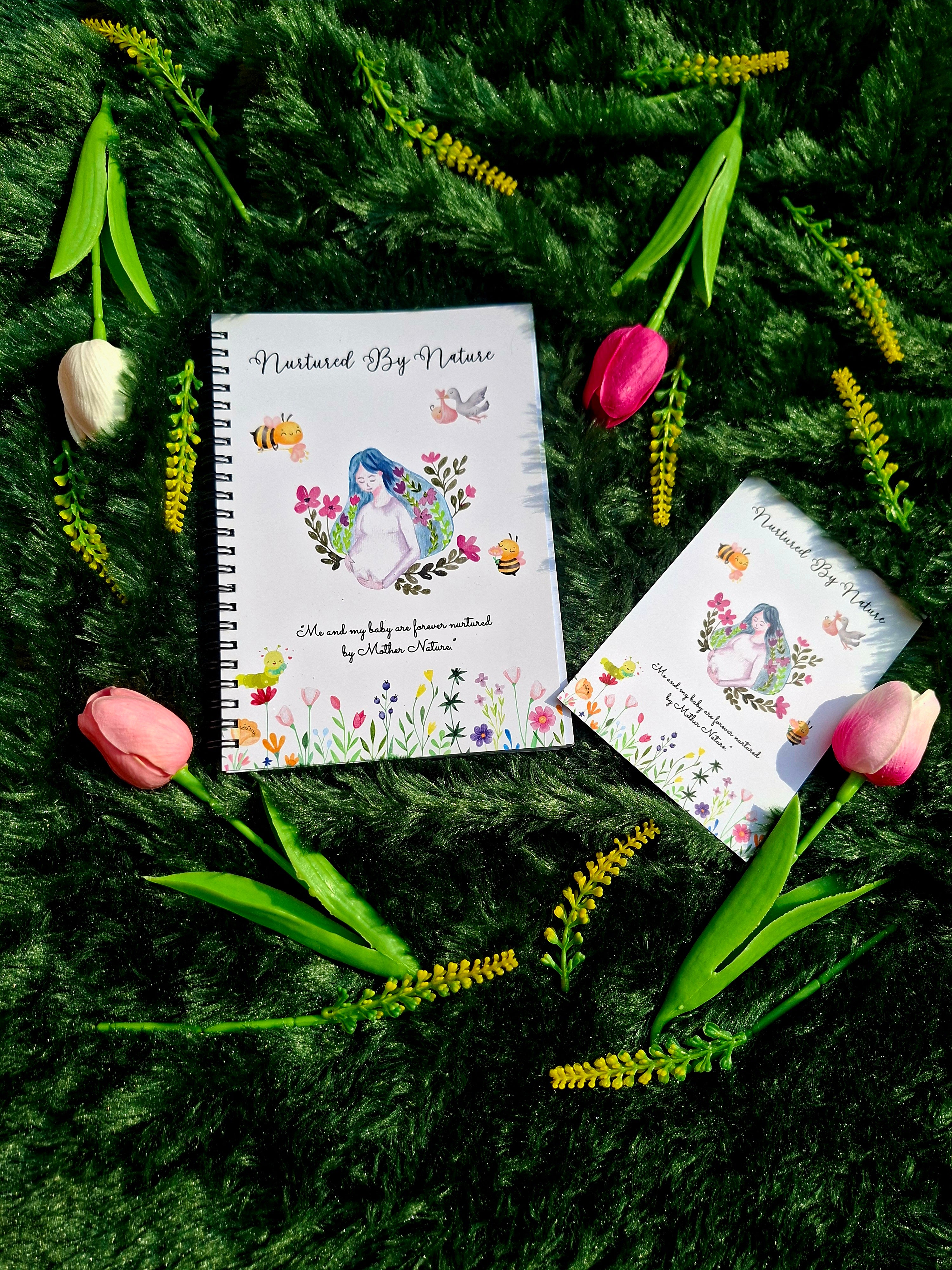 Nurtured by Nature- Spiral Notebook + Affirmation & Meditation Cards