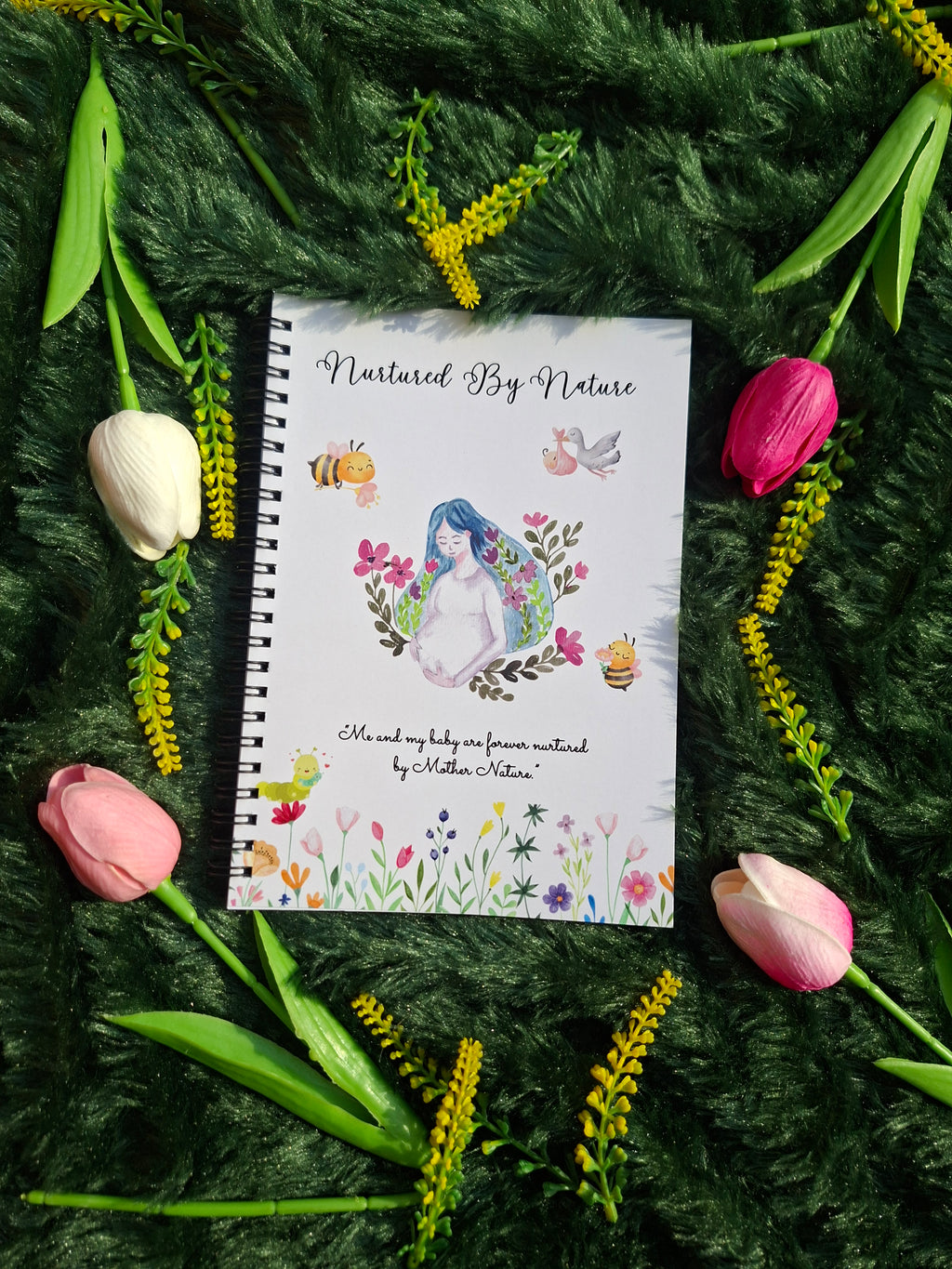 Nurtured by Nature- Spiral Notebook + Affirmation & Meditation Cards