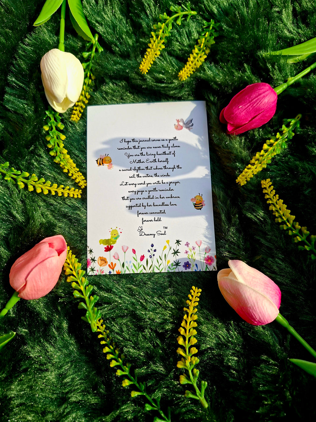 Nurtured by Nature- Spiral Notebook + Affirmation & Meditation Cards