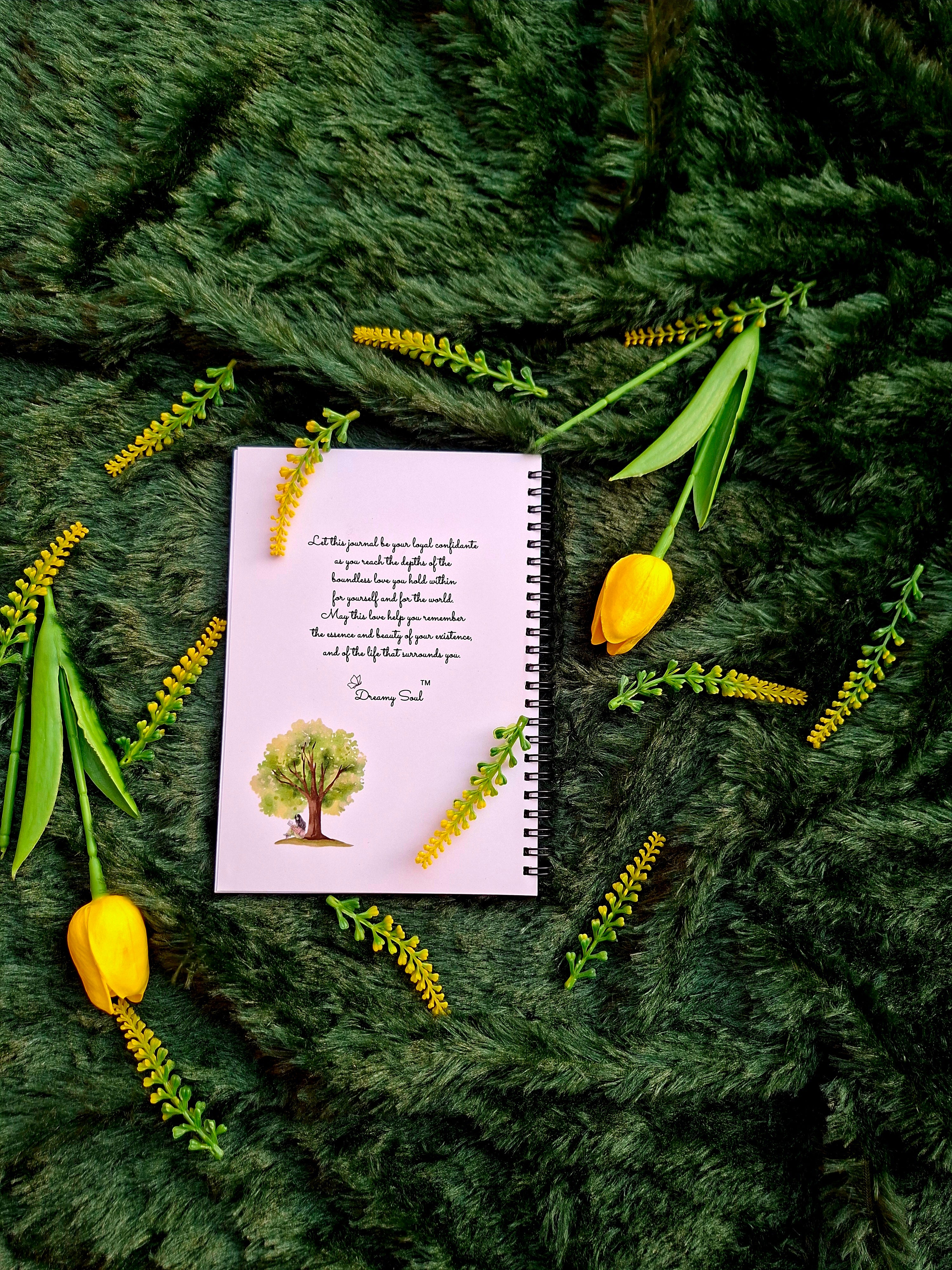 The Art of Self Love - Spiral Notebook + Affirmation & Meditation Cards