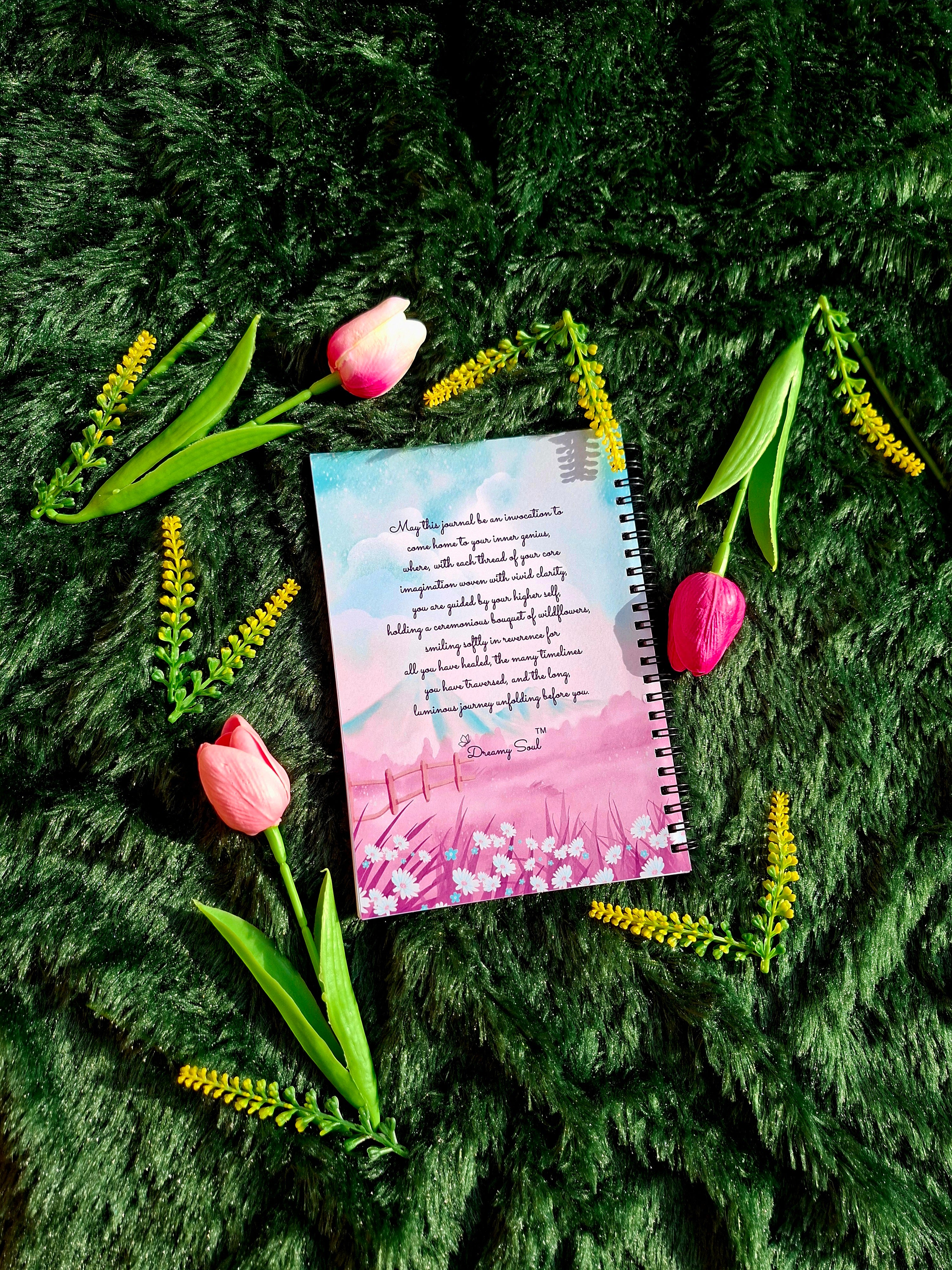 Meet and Greet With Higher Self - Spiral Notebook + Affirmation & Meditation Cards