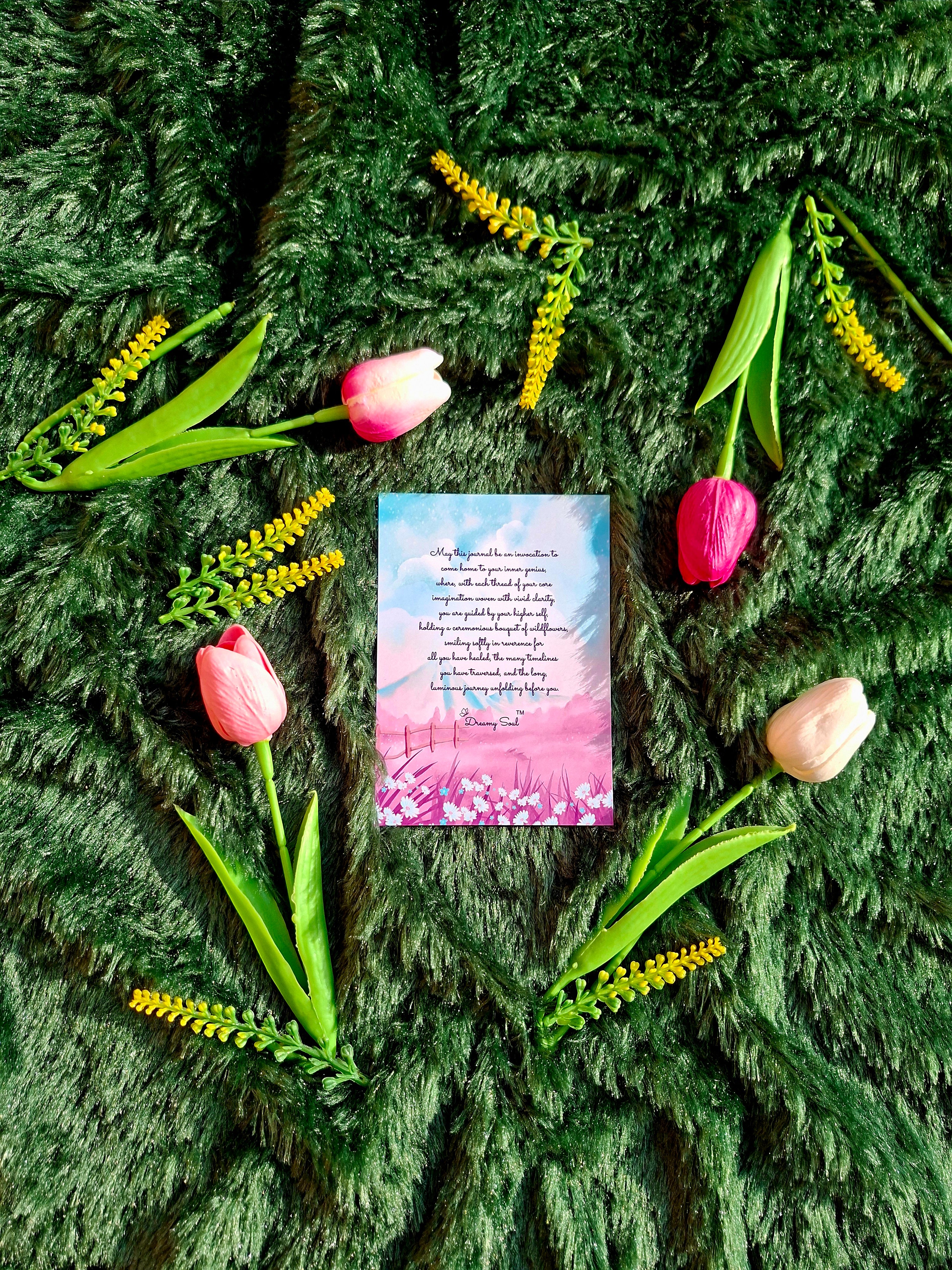 Meet and Greet With Higher Self - Spiral Notebook + Affirmation & Meditation Cards