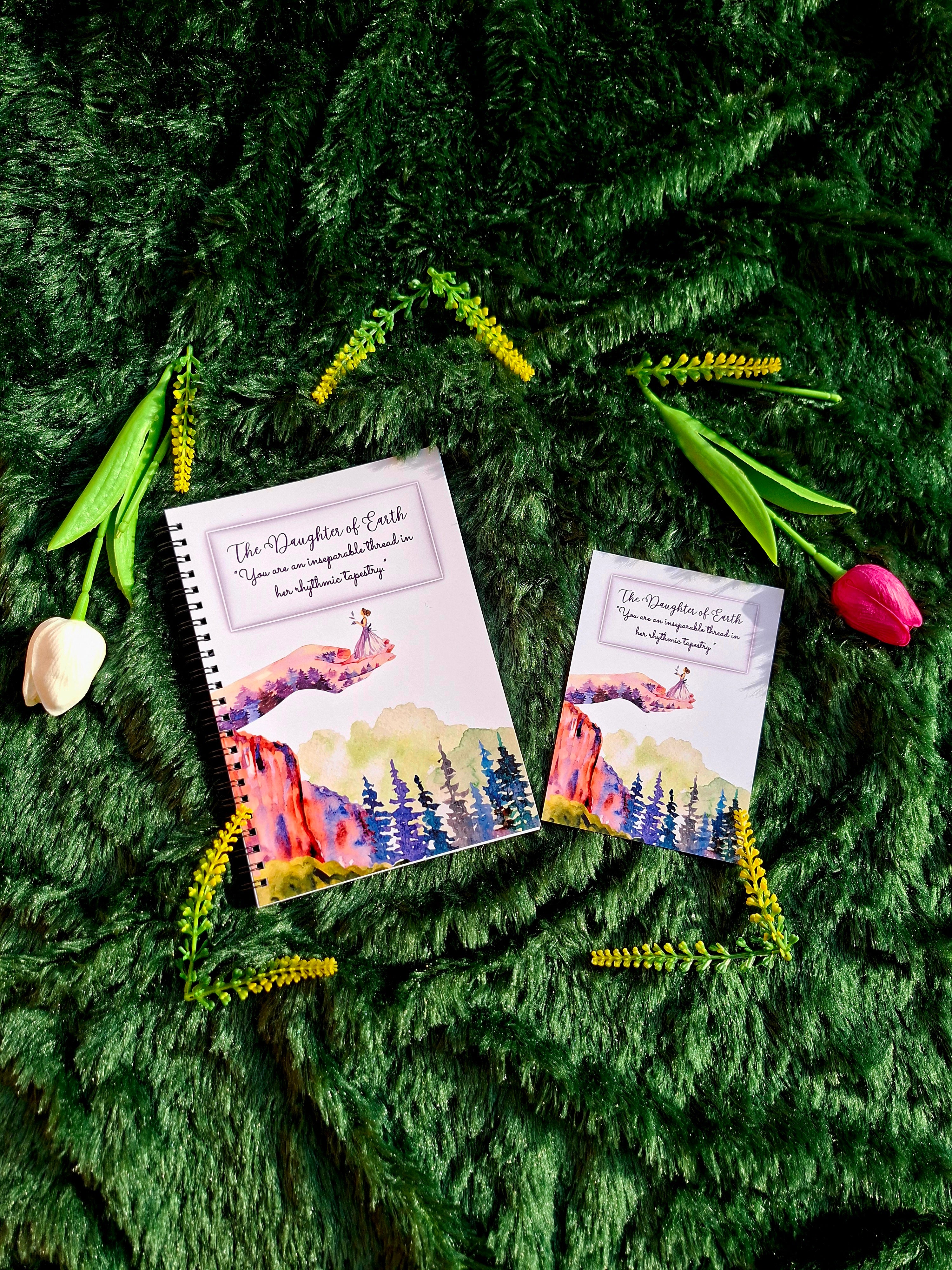 The Daughter of Earth - Spiral Notebook + Affirmation & Meditation Cards