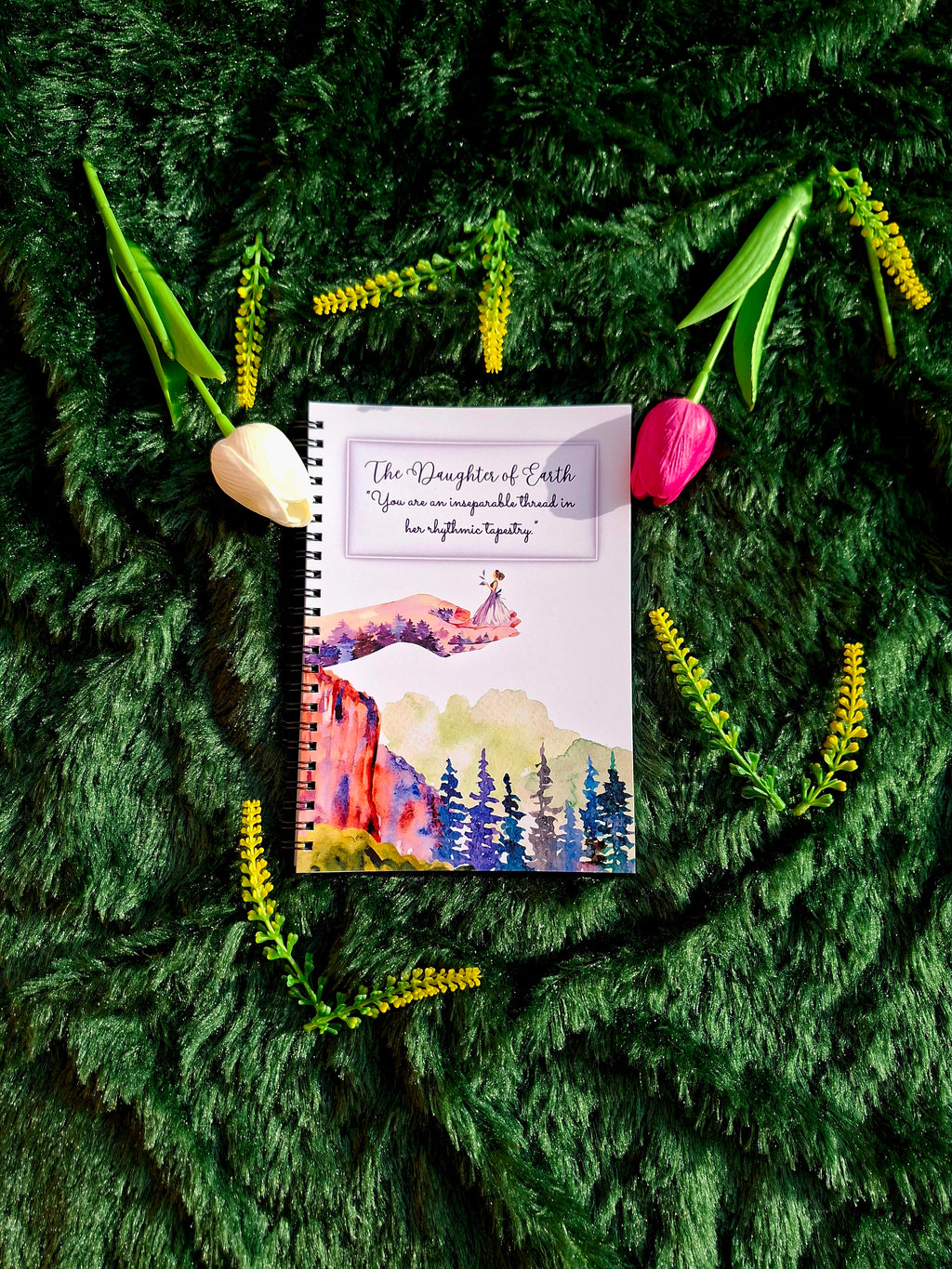 The Daughter of Earth - Spiral Notebook + Affirmation & Meditation Cards