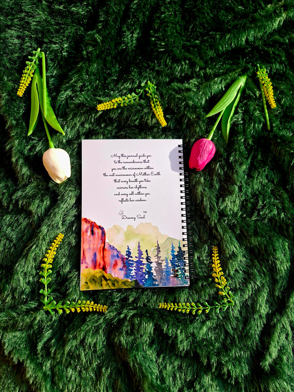 The Daughter of Earth - Spiral Notebook + Affirmation & Meditation Cards