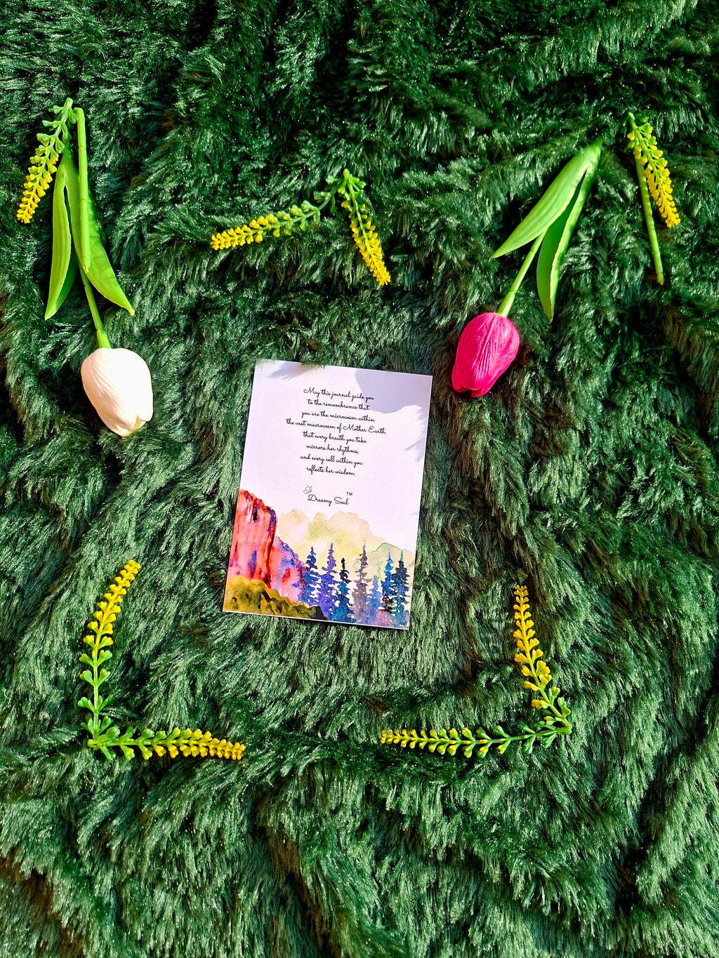 The Daughter of Earth - Spiral Notebook + Affirmation & Meditation Cards