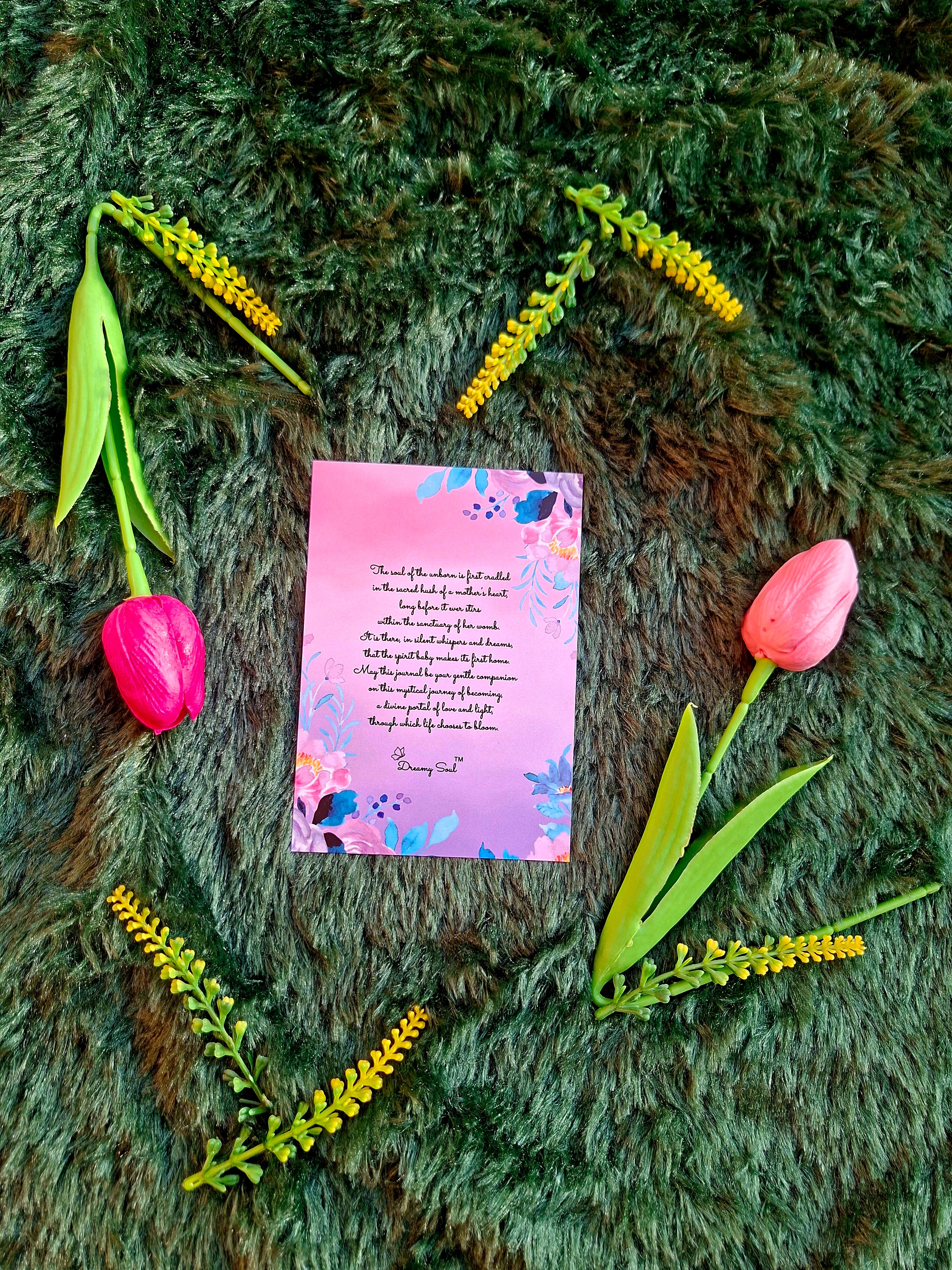 Soul Based Motherhood- Spiral Notebook + Affirmation & Meditation Cards