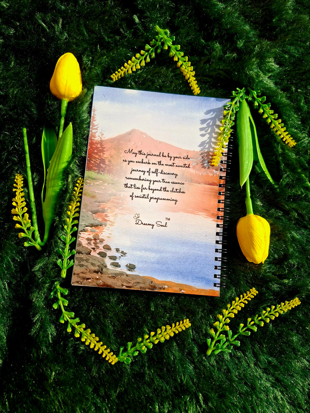 A Journey of Self Discovery - Spiral Notebook + Affirmation & Meditation Cards