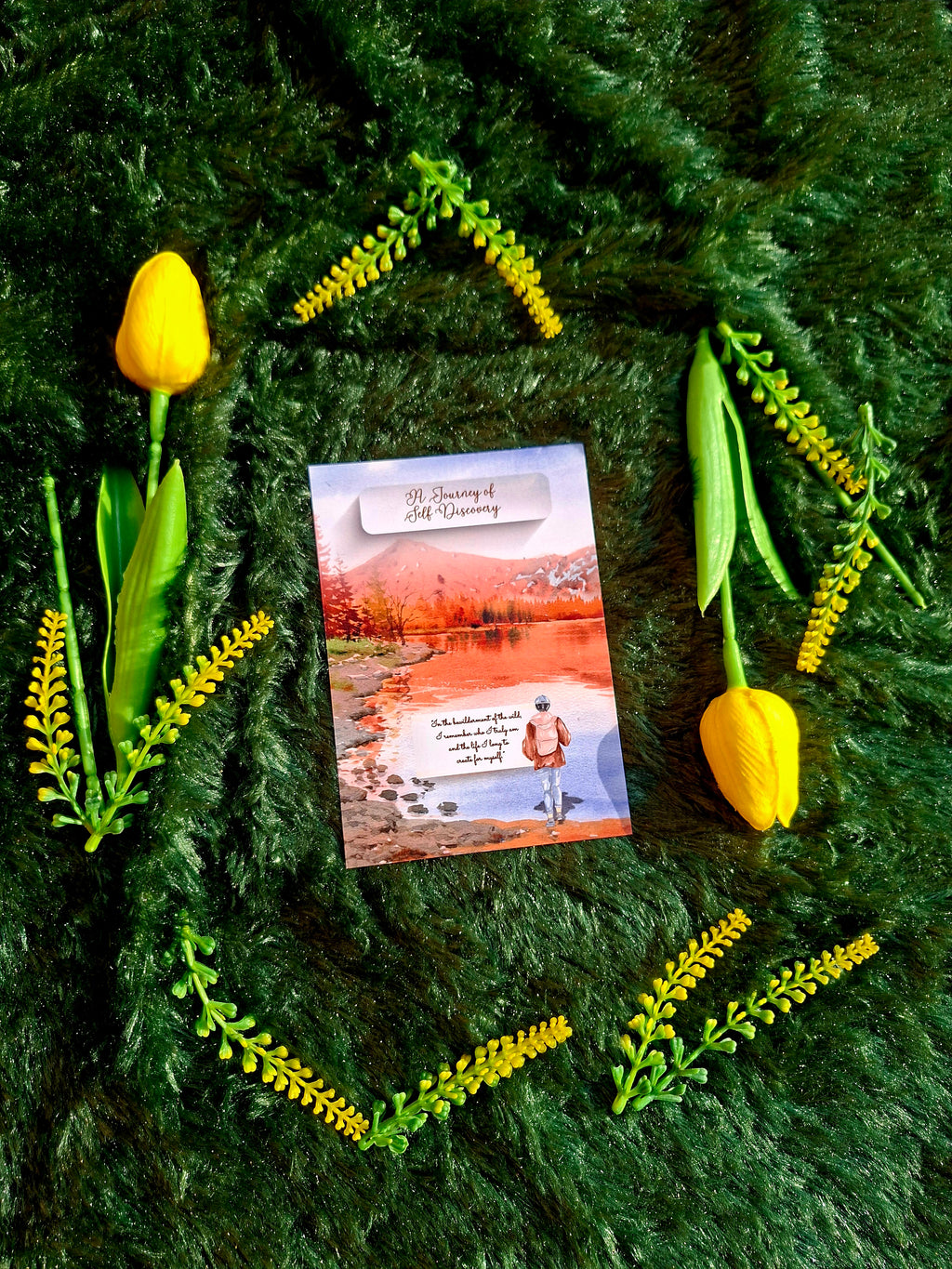 A Journey of Self Discovery - Spiral Notebook + Affirmation & Meditation Cards