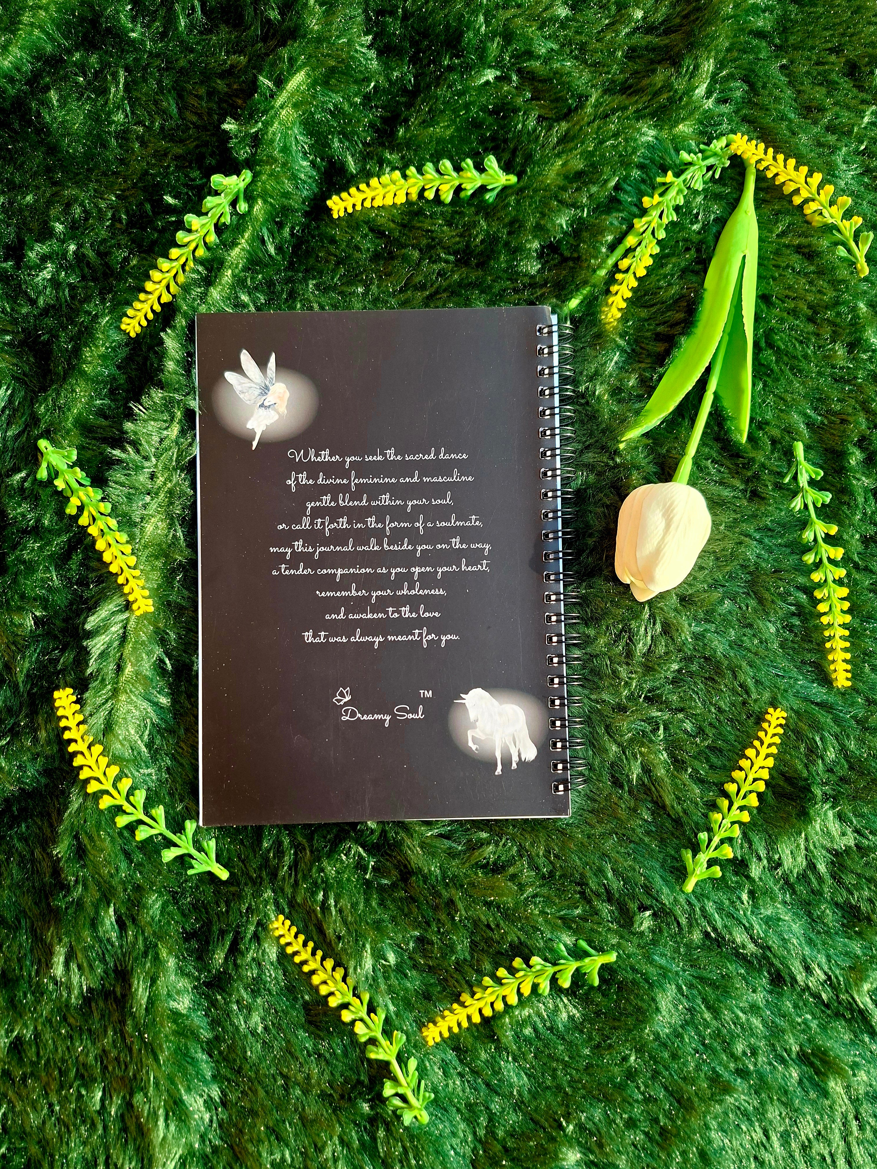 Inviting Sacred Union- Spiral Notebook + Affirmation & Meditation Cards