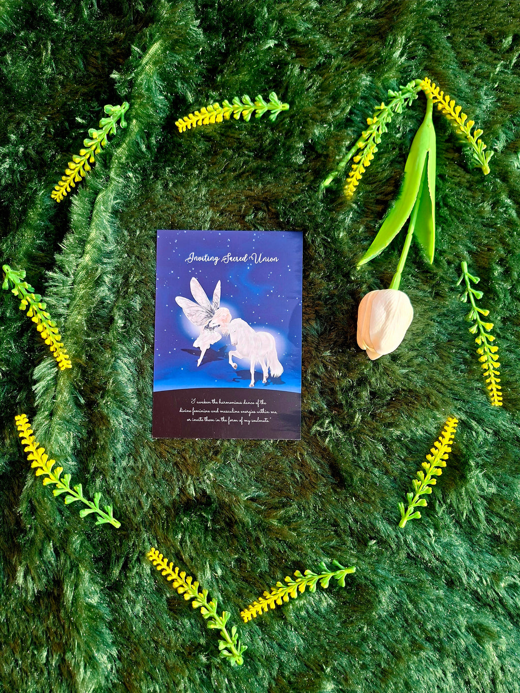 Inviting Sacred Union- Spiral Notebook + Affirmation & Meditation Cards