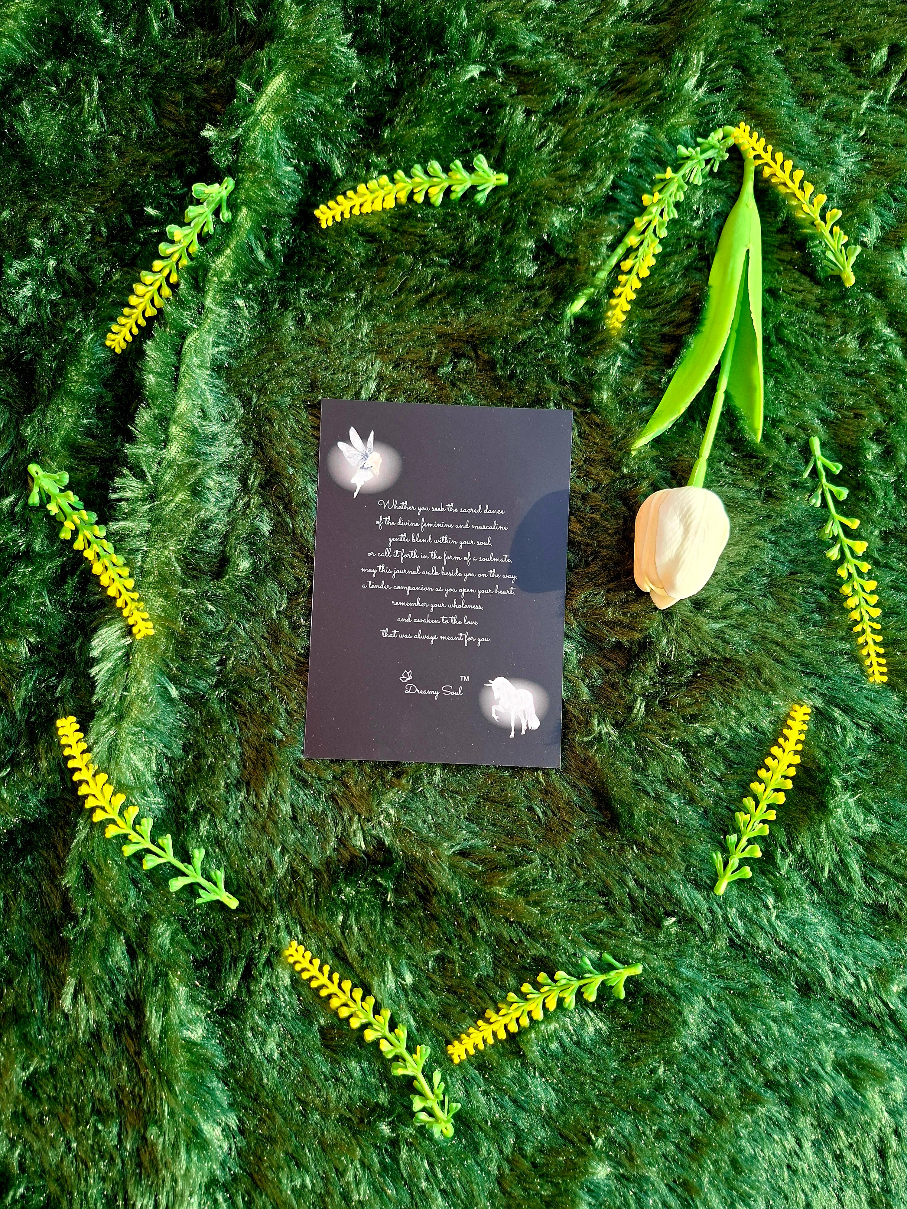 Inviting Sacred Union- Spiral Notebook + Affirmation & Meditation Cards