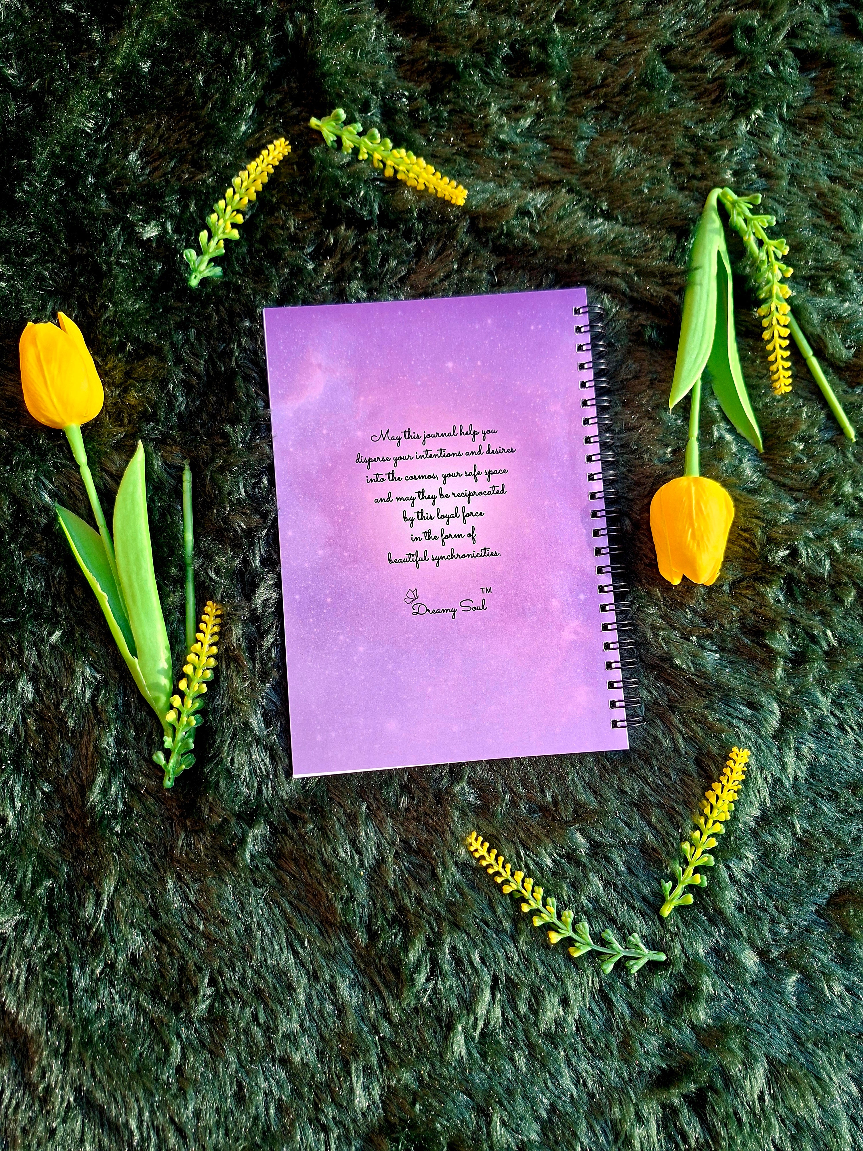 You are made up of the Cosmos- Spiral Notebook + Affirmation & Meditation Cards
