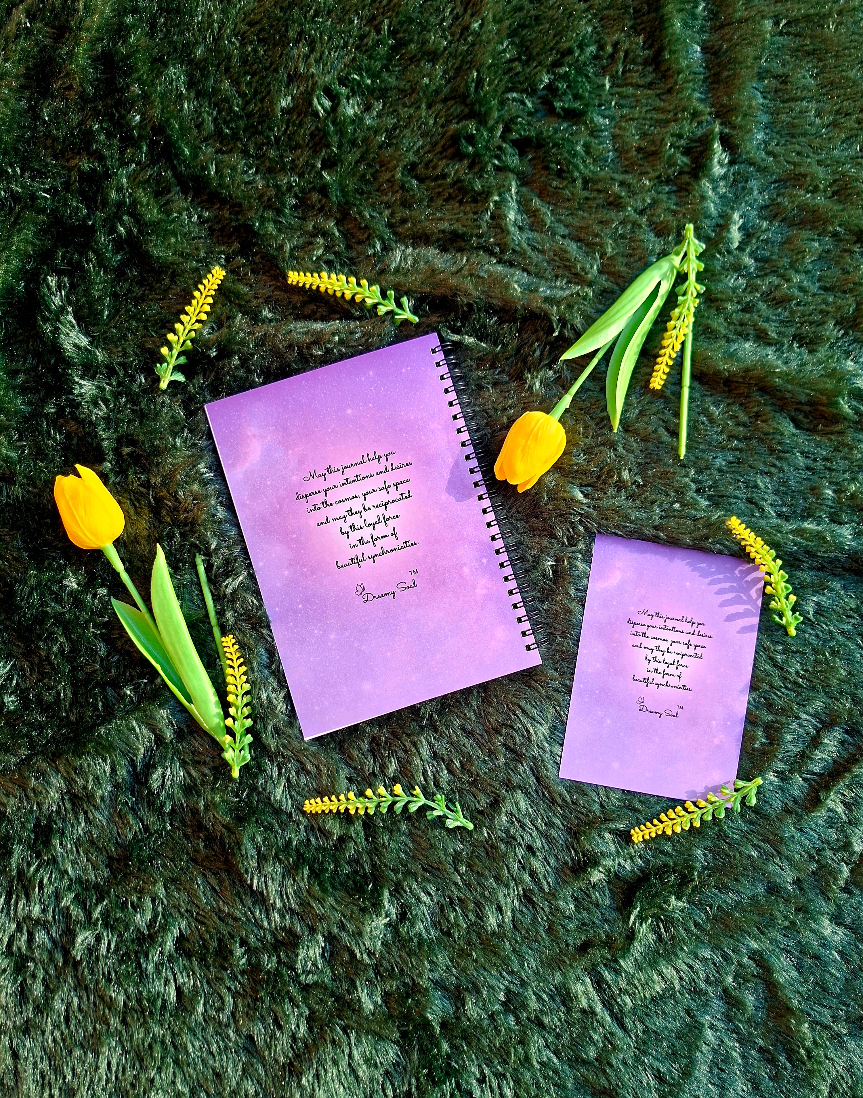 You are made up of the Cosmos- Spiral Notebook + Affirmation & Meditation Cards