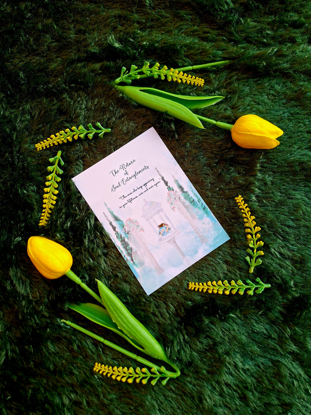 The Return of Soul Entanglements - Diary (A5 Size) + Affirmation & Meditation Cards