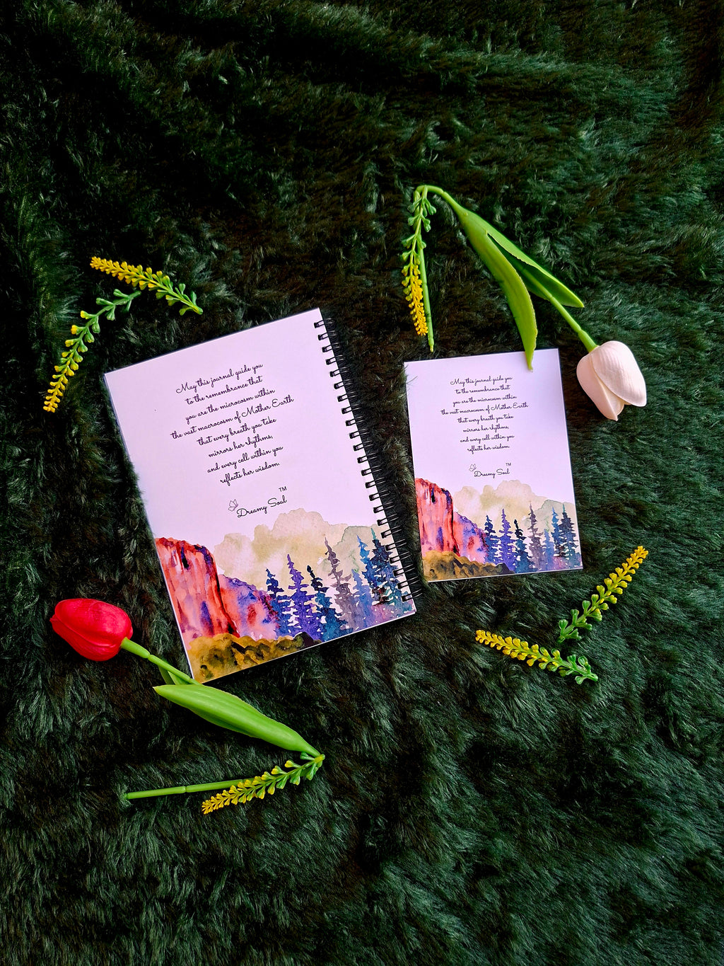 The Daughter of Earth - Spiral Notebook + Affirmation & Meditation Cards