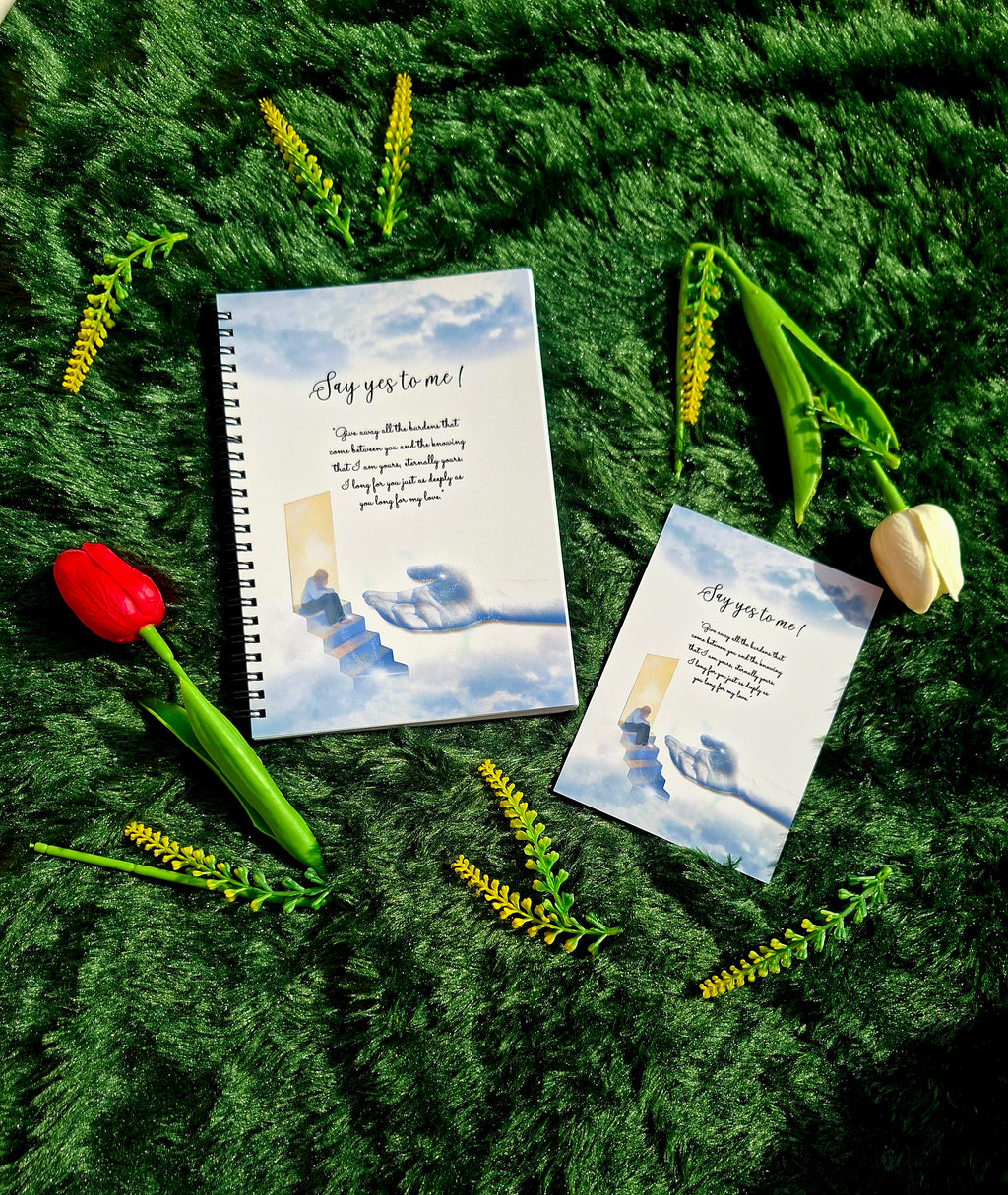Say yes to me! - Spiral Notebook + Affirmation & Meditation Cards