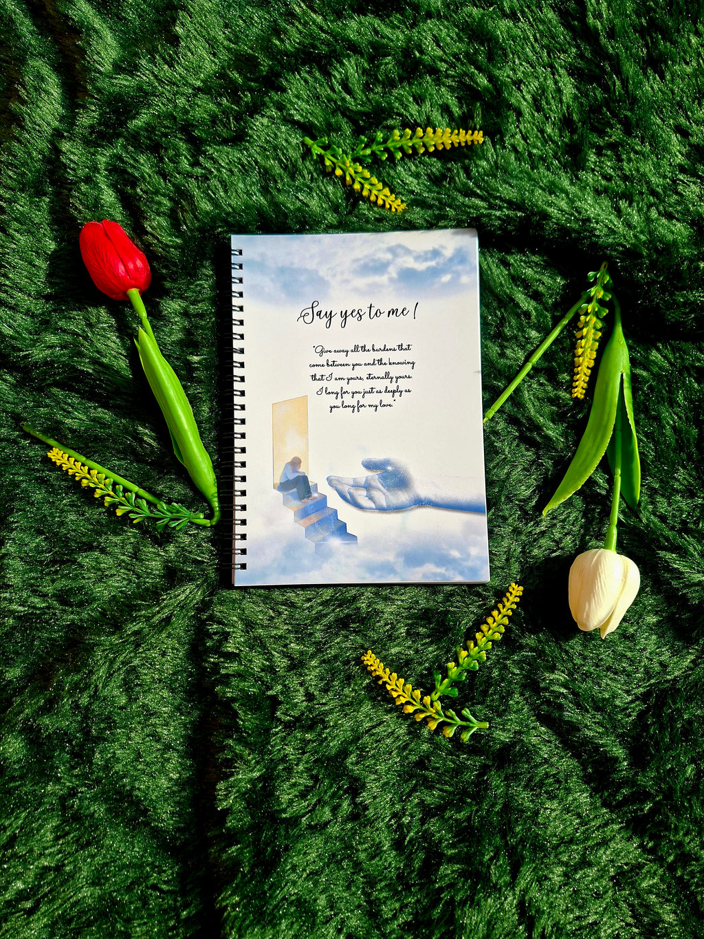 Say yes to me! - Spiral Notebook + Affirmation & Meditation Cards