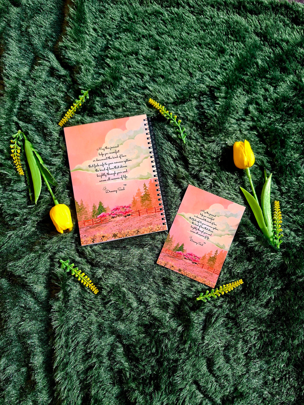 The Sanctuary of Safe Love - Spiral Notebook + Affirmation & Meditation Cards