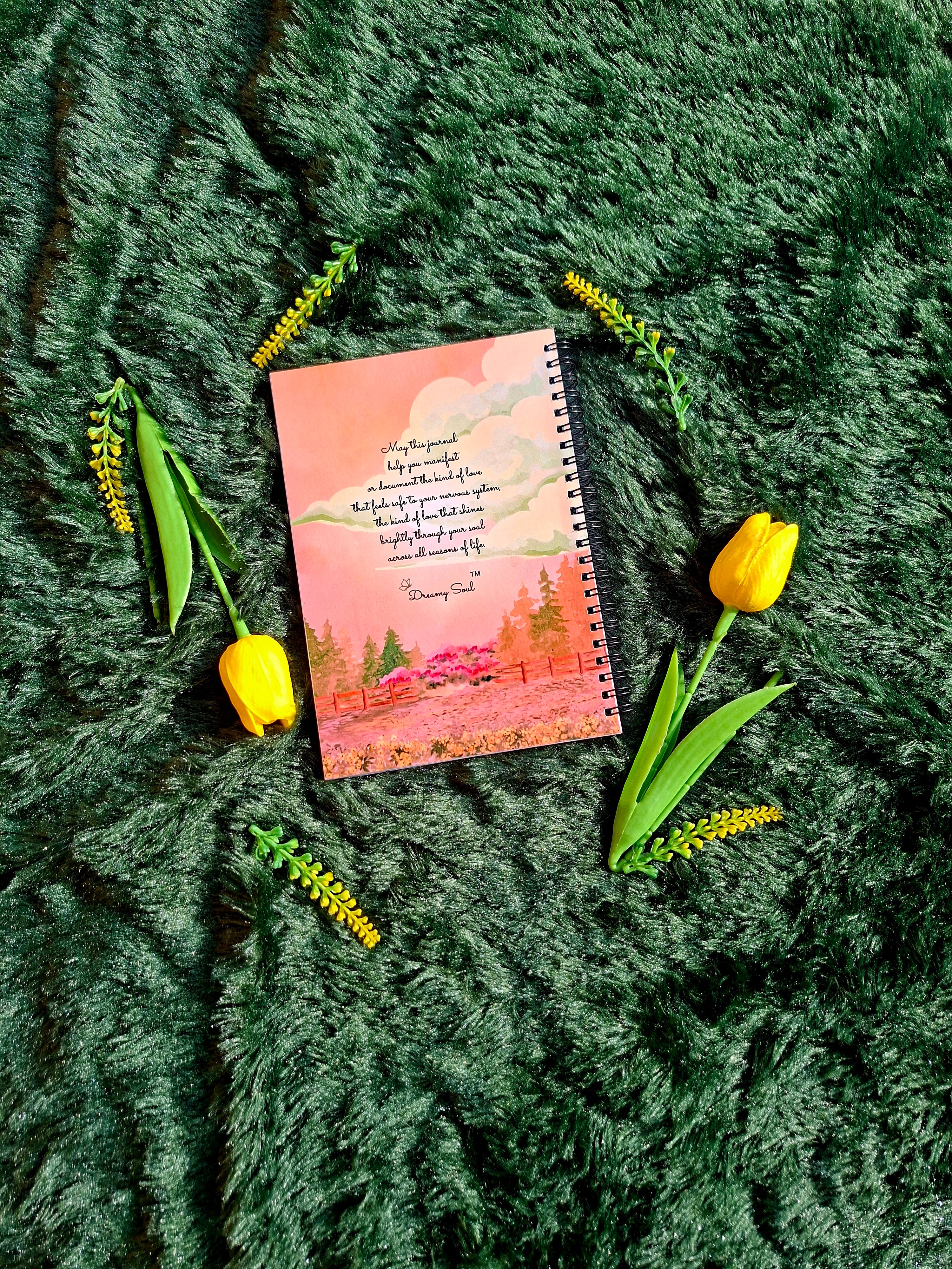 The Sanctuary of Safe Love - Spiral Notebook + Affirmation & Meditation Cards