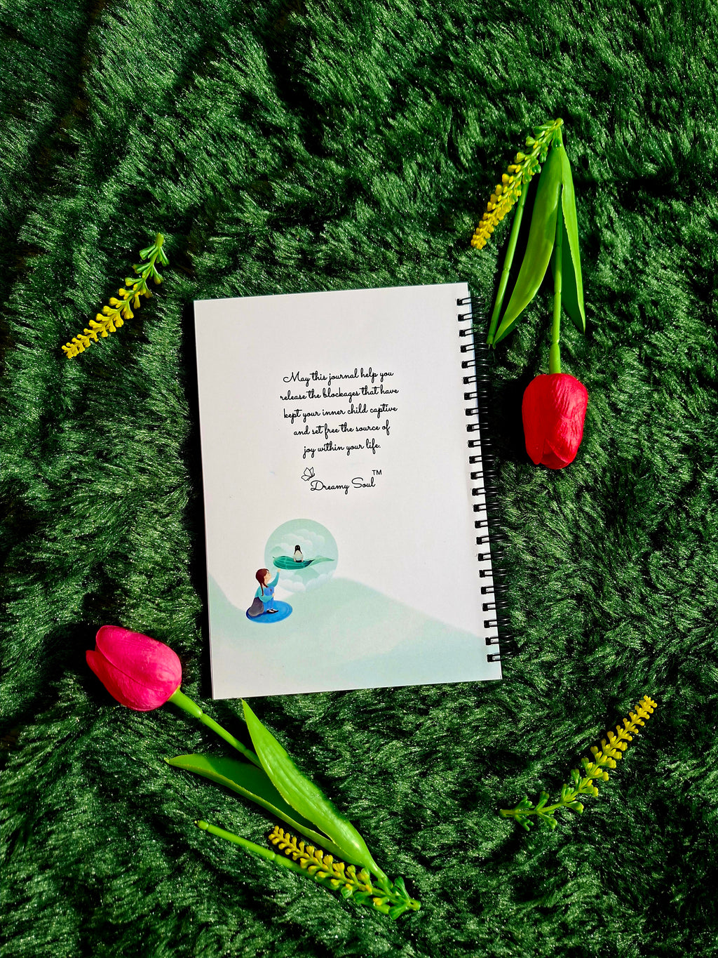 Set you Inner Child free - Spiral Notebook + Affirmation & Meditation Cards