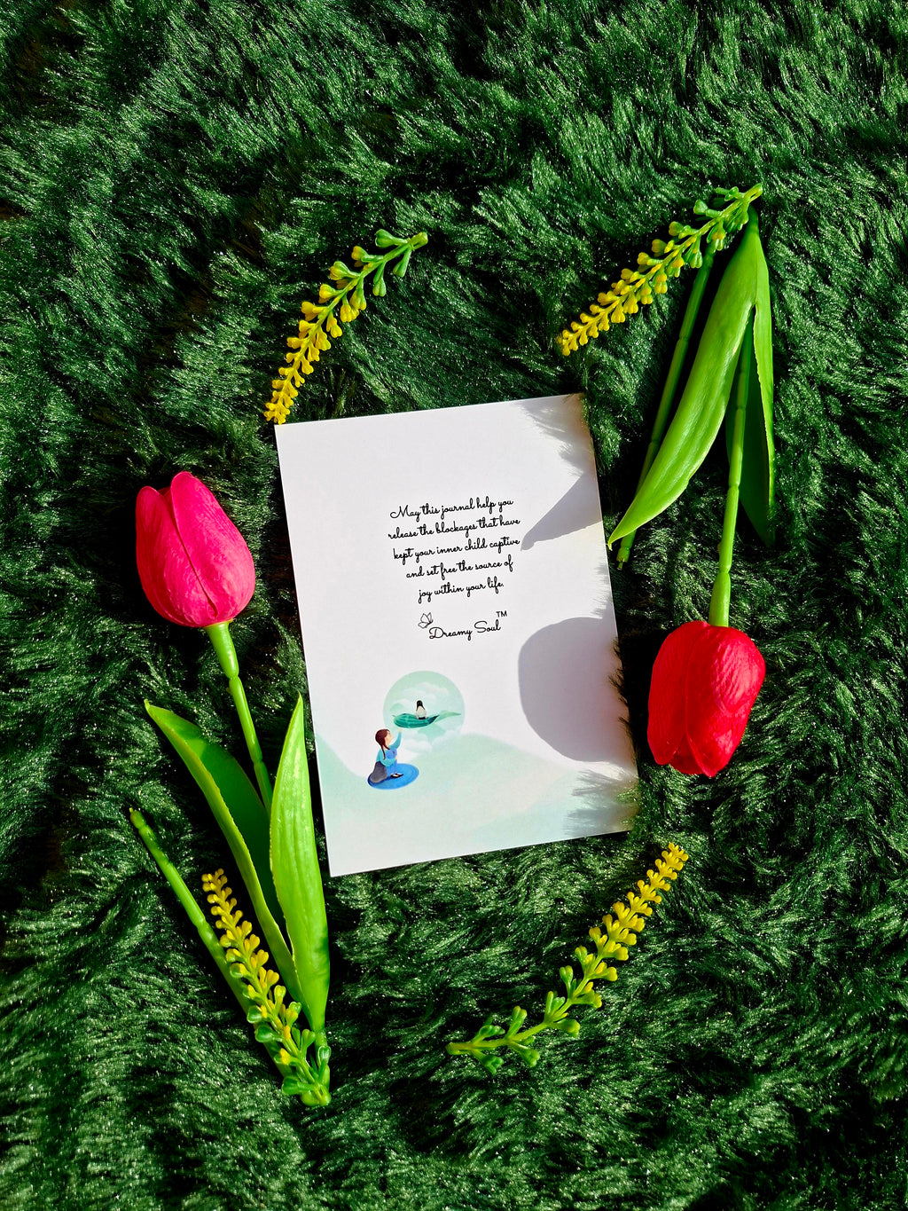 Set you Inner Child free - Spiral Notebook + Affirmation & Meditation Cards