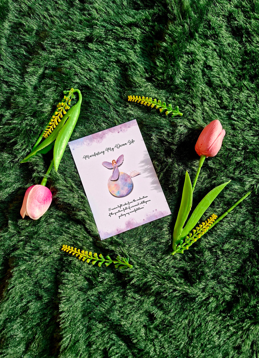 Manifesting My Dream Life- Spiral Notebook + Affirmation & Meditation Cards
