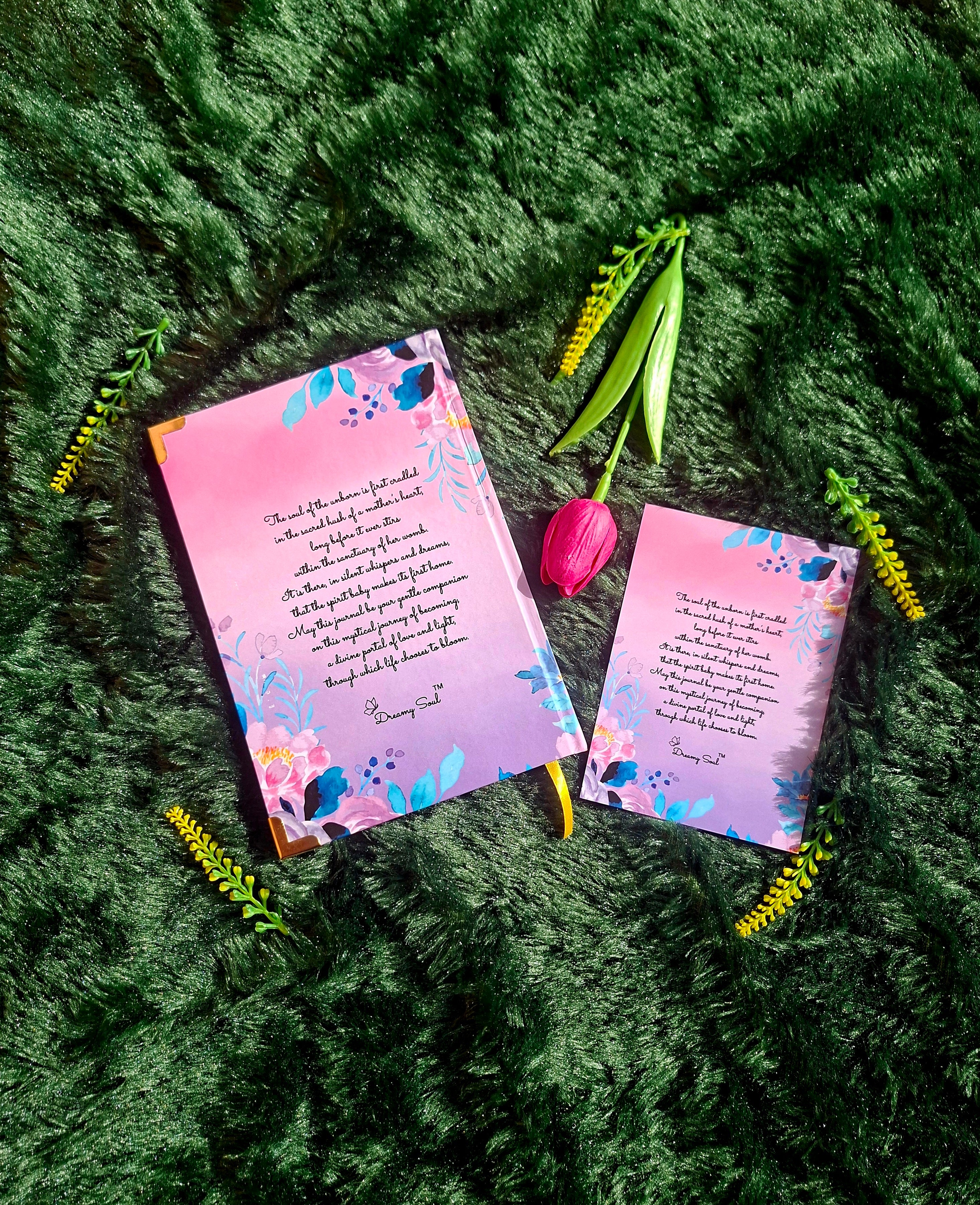 Soul Based Motherhood- Diary (A5 Size) + Affirmation & Meditation Cards