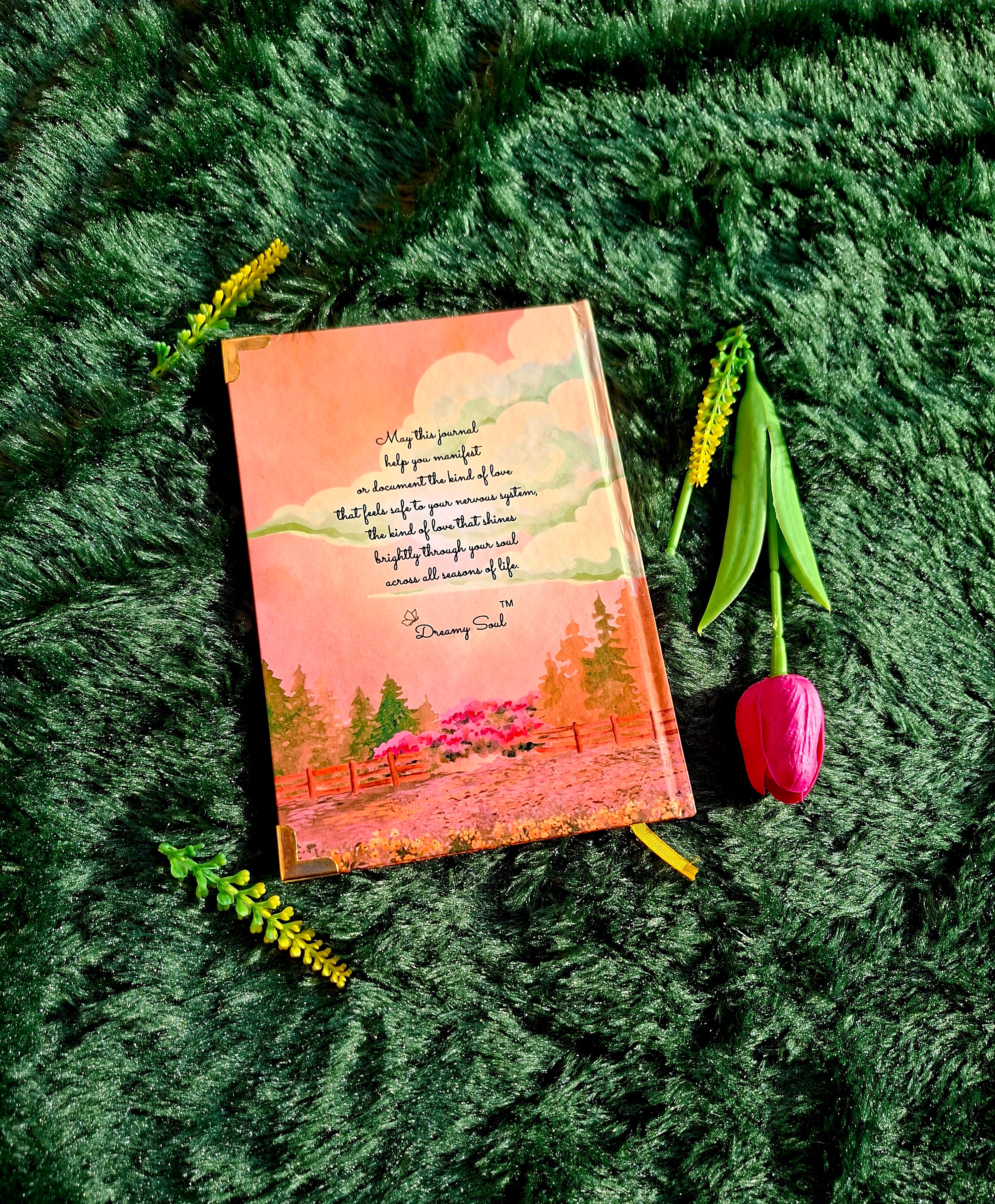 The Sanctuary of Safe Love - Diary (A5) + Affirmation & Meditation Cards