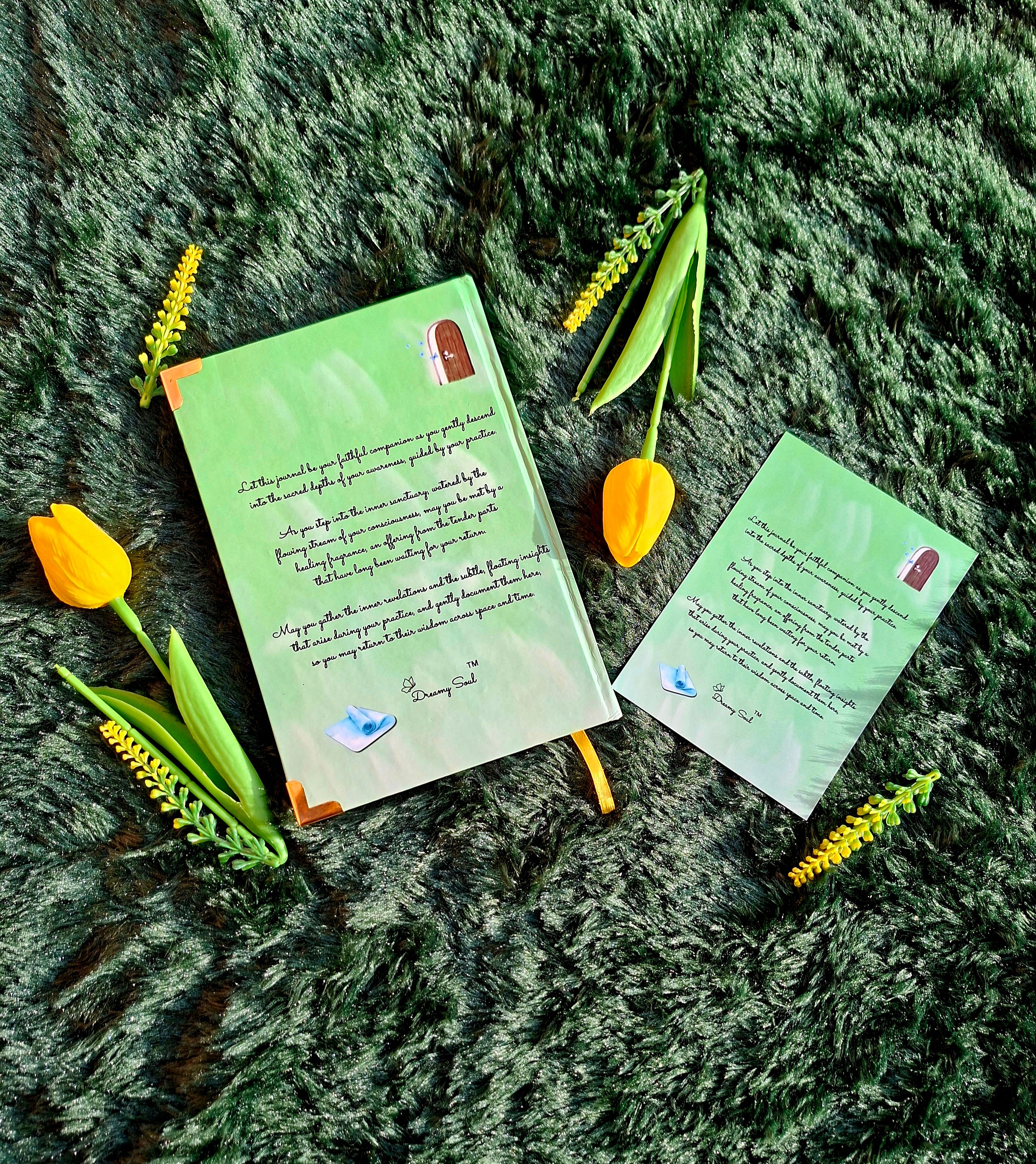 Inner Journey With Yoga- Diary (A5 Size) + Affirmation & Meditation Cards