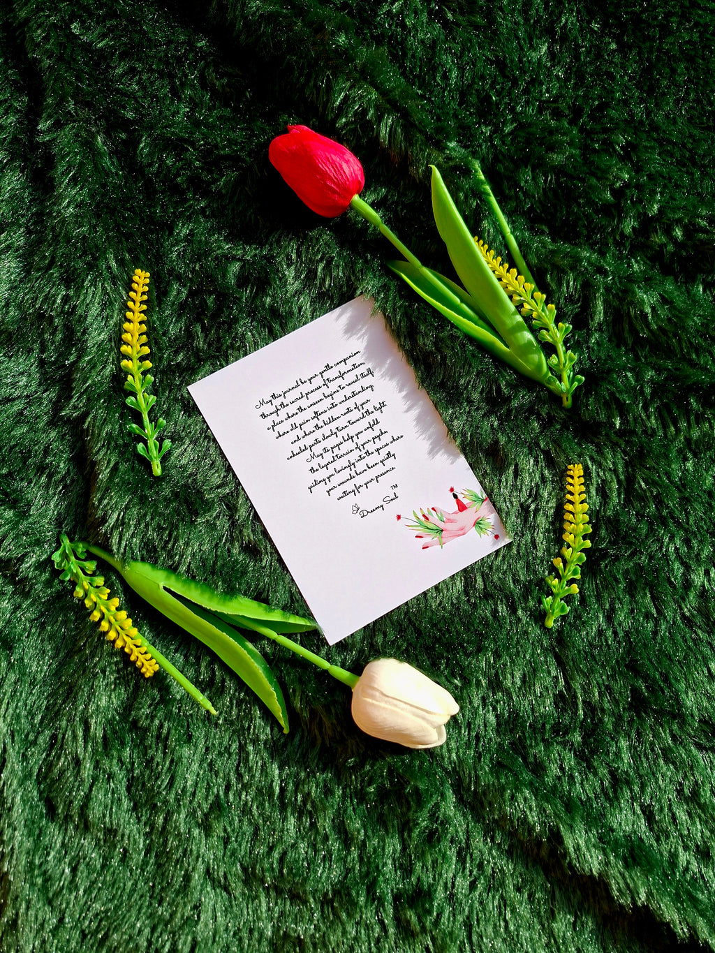 Unfolding Metamorphosis - Spiral Notebook + Affirmation & Meditation Cards Card
