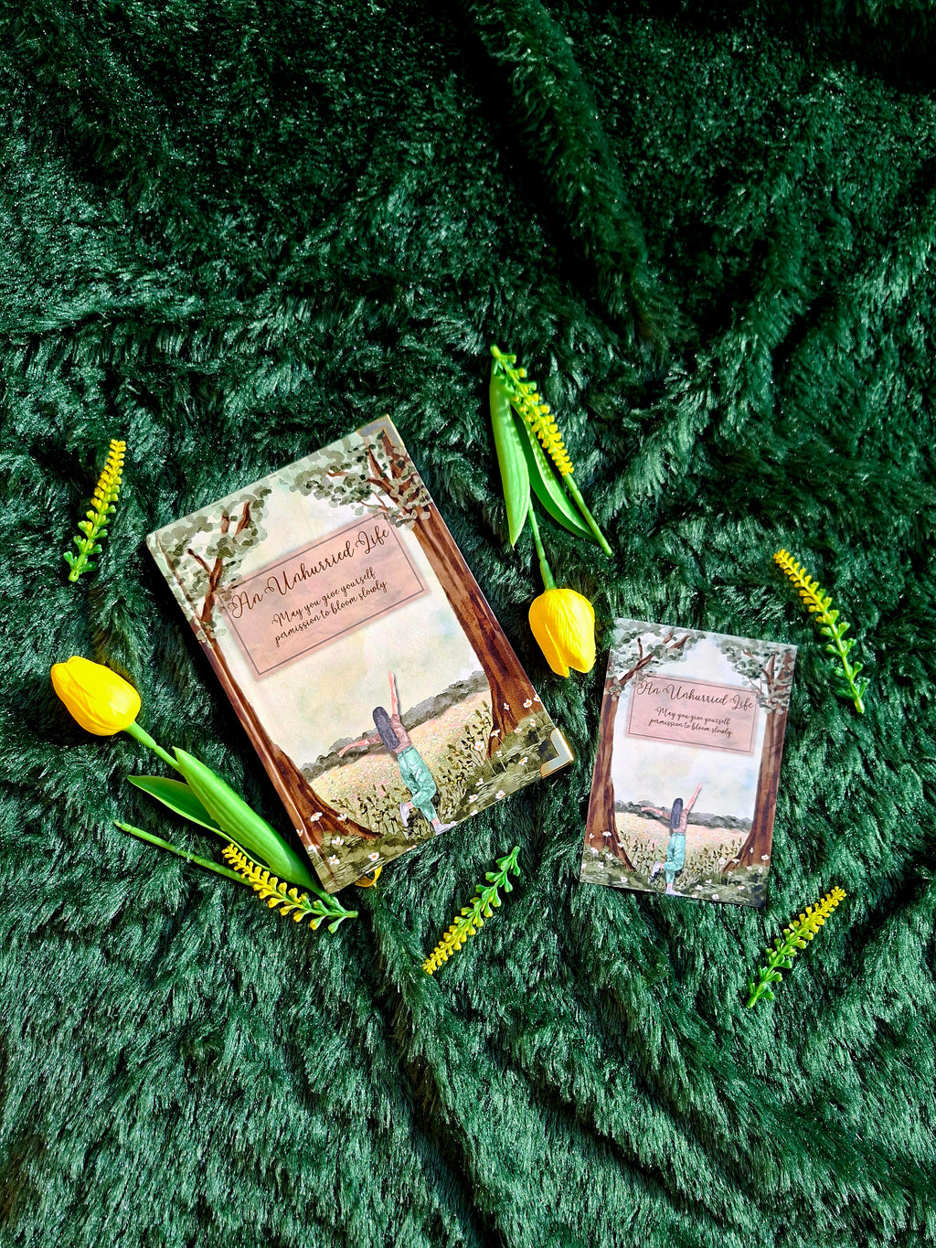 An Unhurried Life - Executive Diary + Affirmation & Meditation Cards