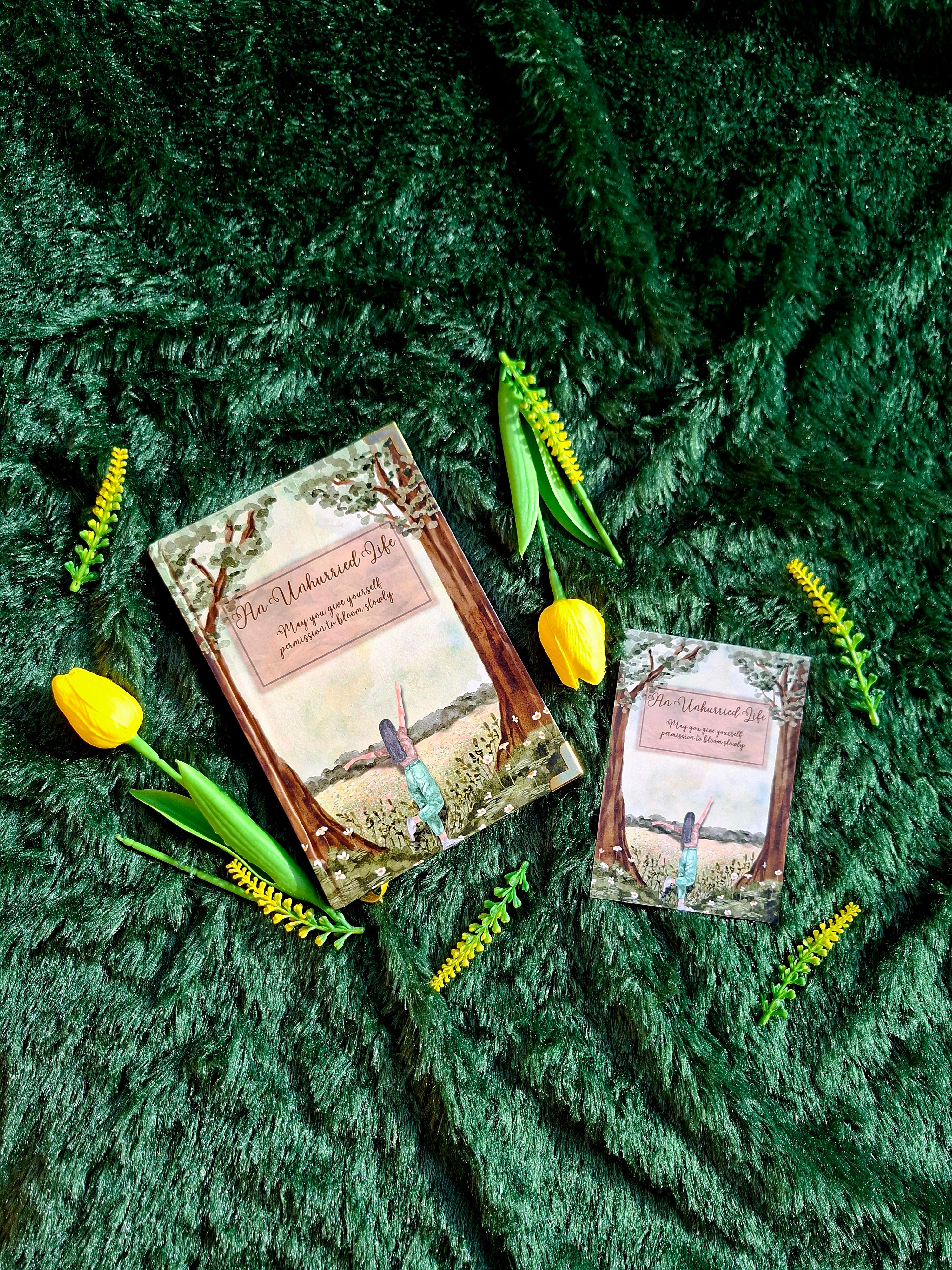 An Unhurried Life - Executive Diary + Affirmation & Meditation Cards