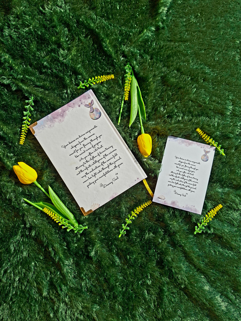 Manifesting My Dream Life- Diary (A5 Diary) + Affirmation & Meditation Cards