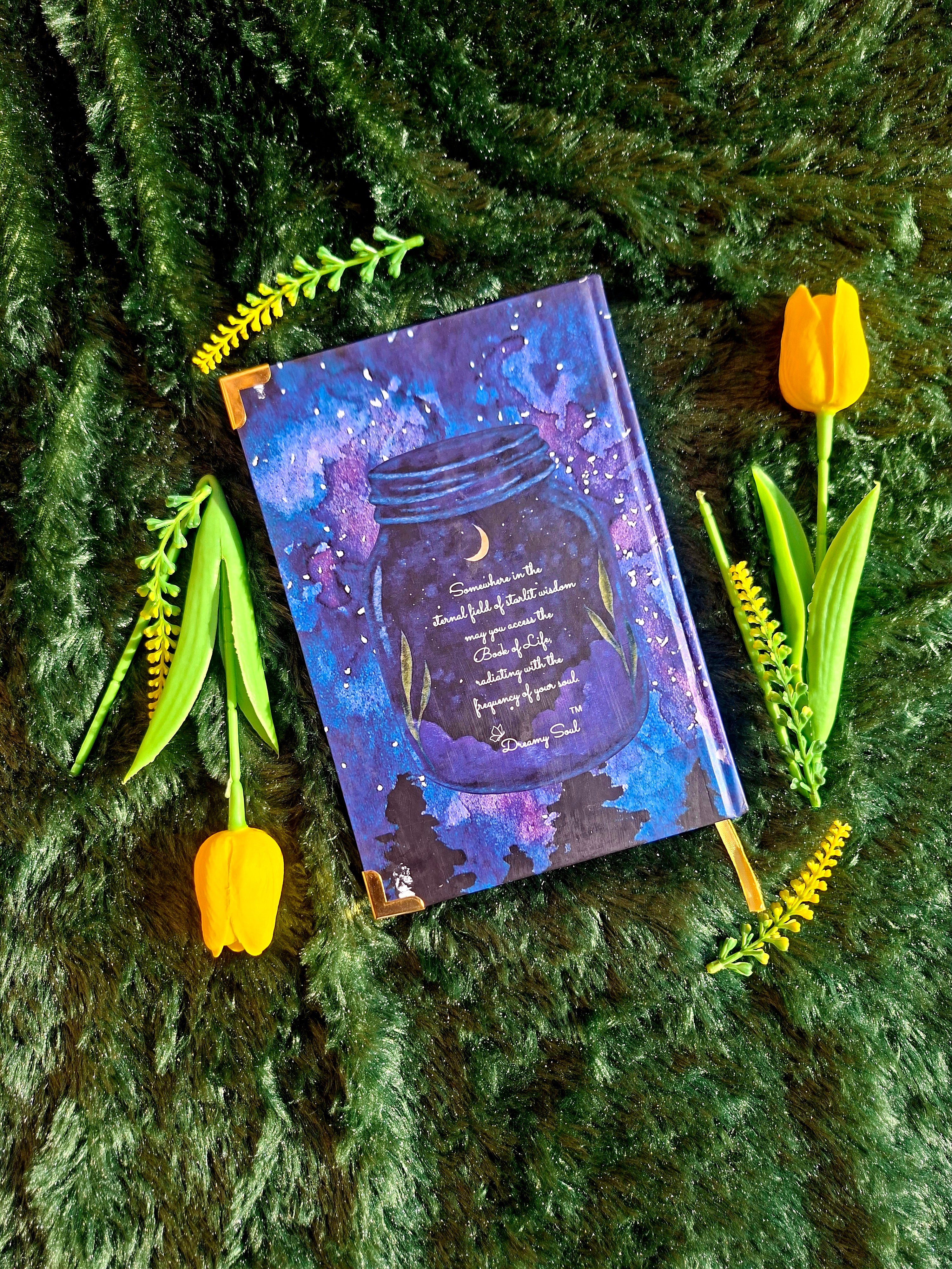 Midnight Library of soul’s blueprint - Diary (A5 Size) + Affirmation & Meditation Cards