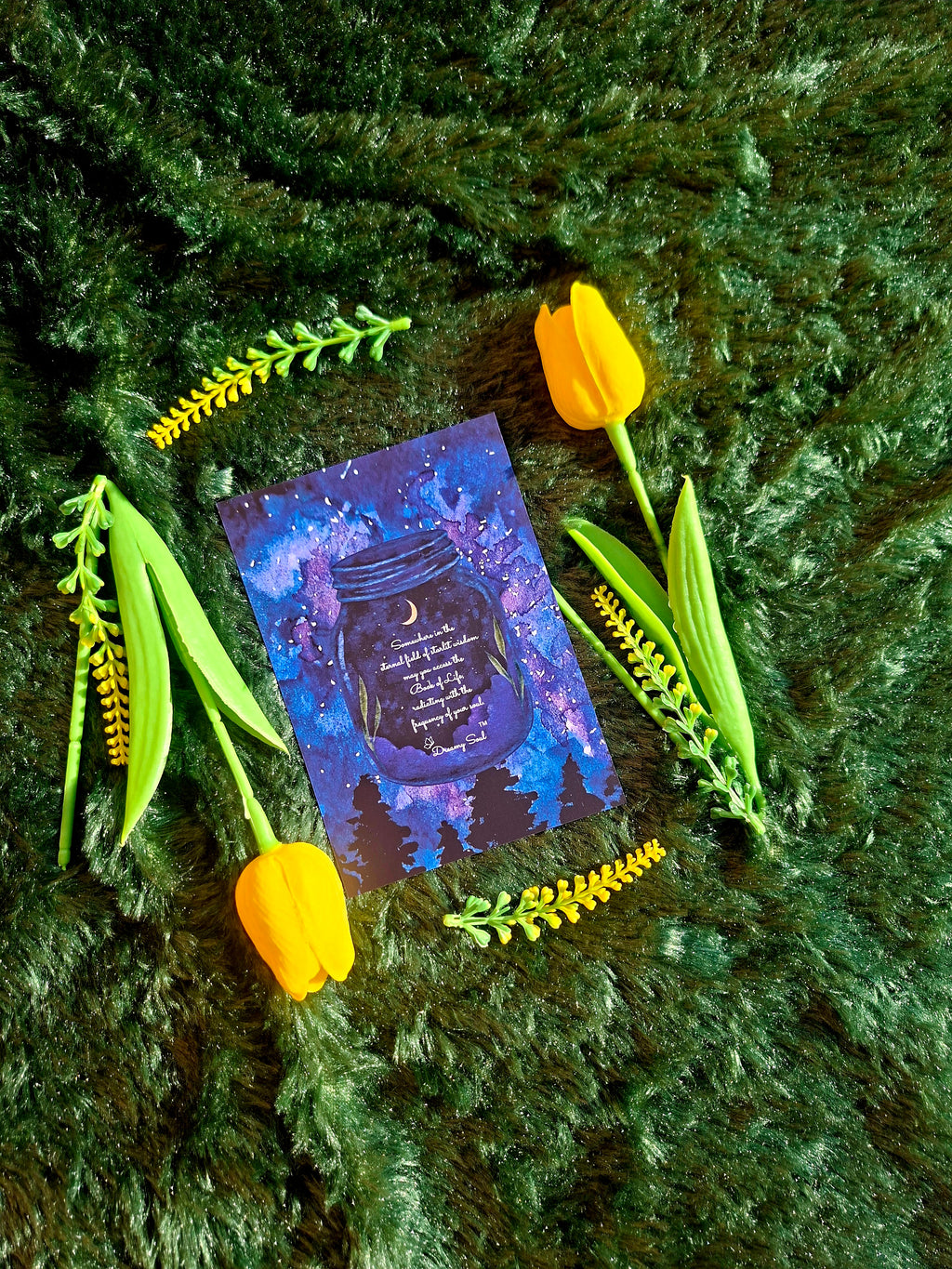 Midnight Library of soul’s blueprint - Diary (A5 Size) + Affirmation & Meditation Cards