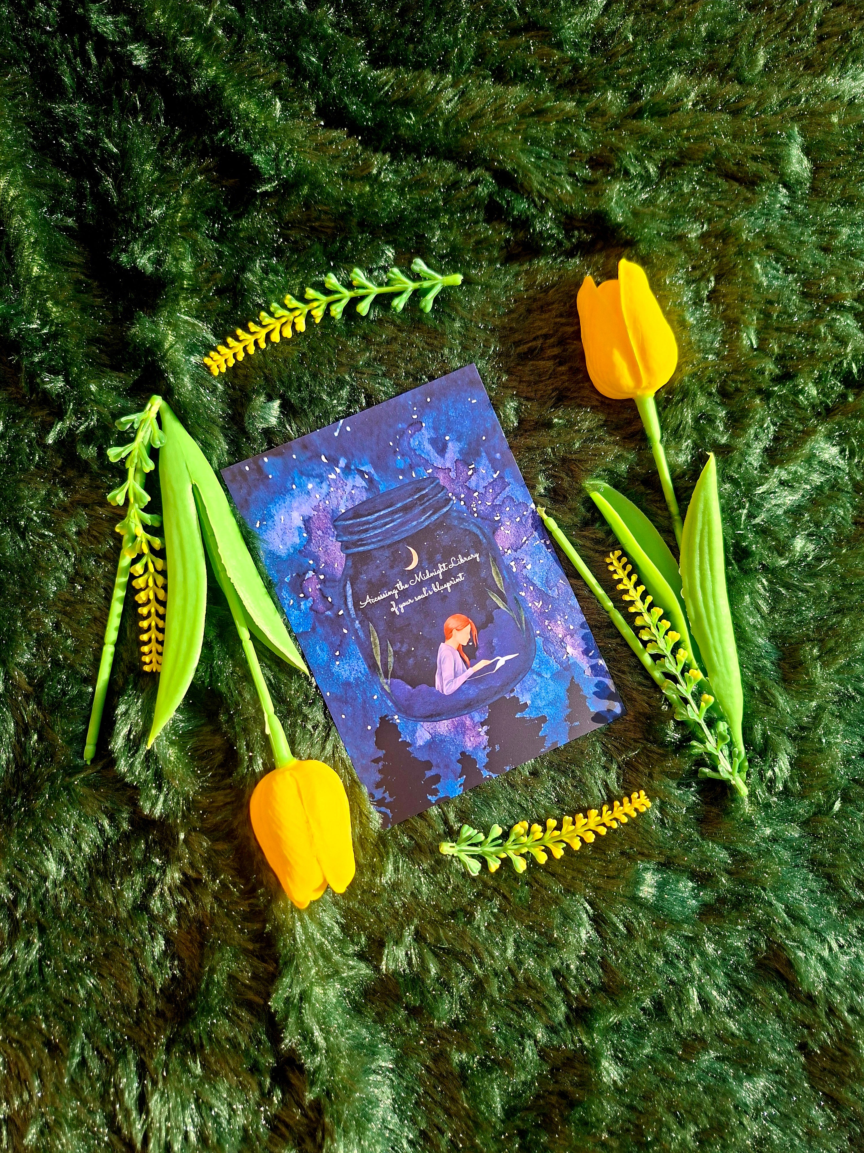 Midnight Library of soul’s blueprint - Executive Diary + Meditation Card