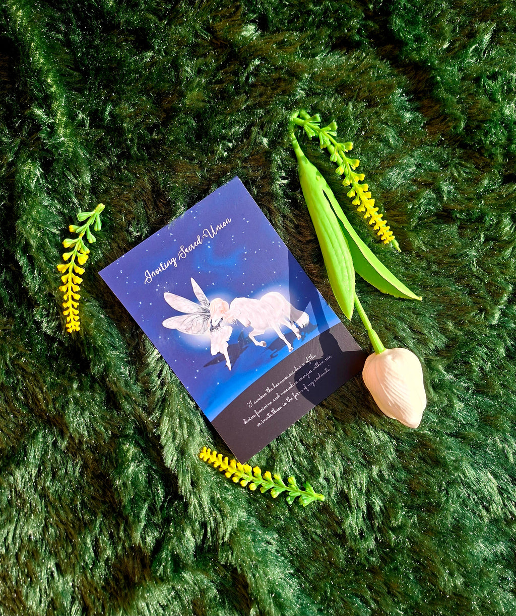 Inviting Sacred Union- Executive Diary +Affirmation & Meditation Cards
