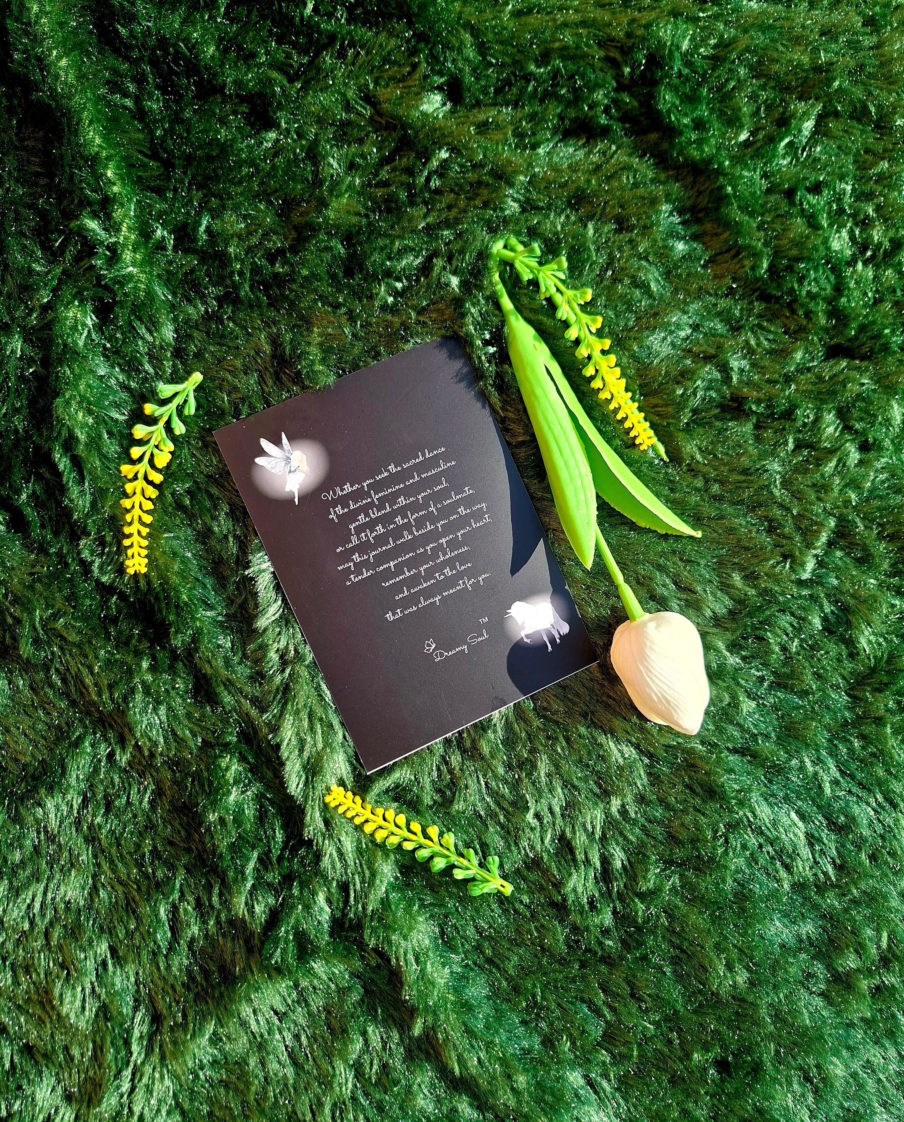 Inviting Sacred Union- Diary (A5 Size) + Affirmation & Meditation Cards