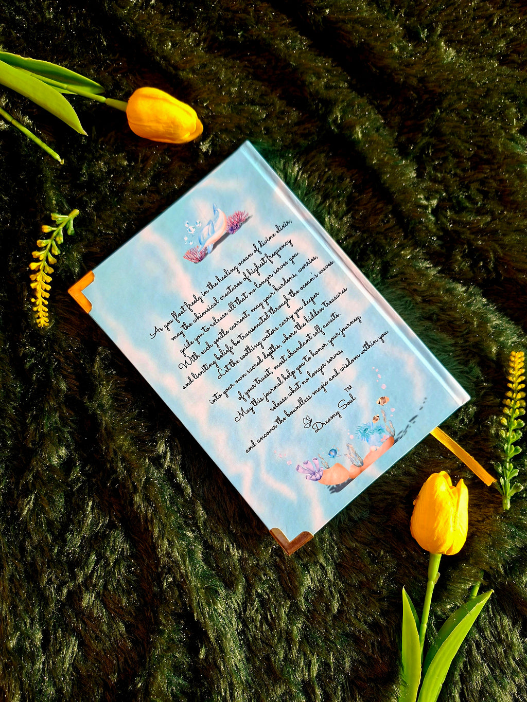 Gentle Spiritual Immersion- Diary (A5 Size) + Affirmation & Meditation Cards
