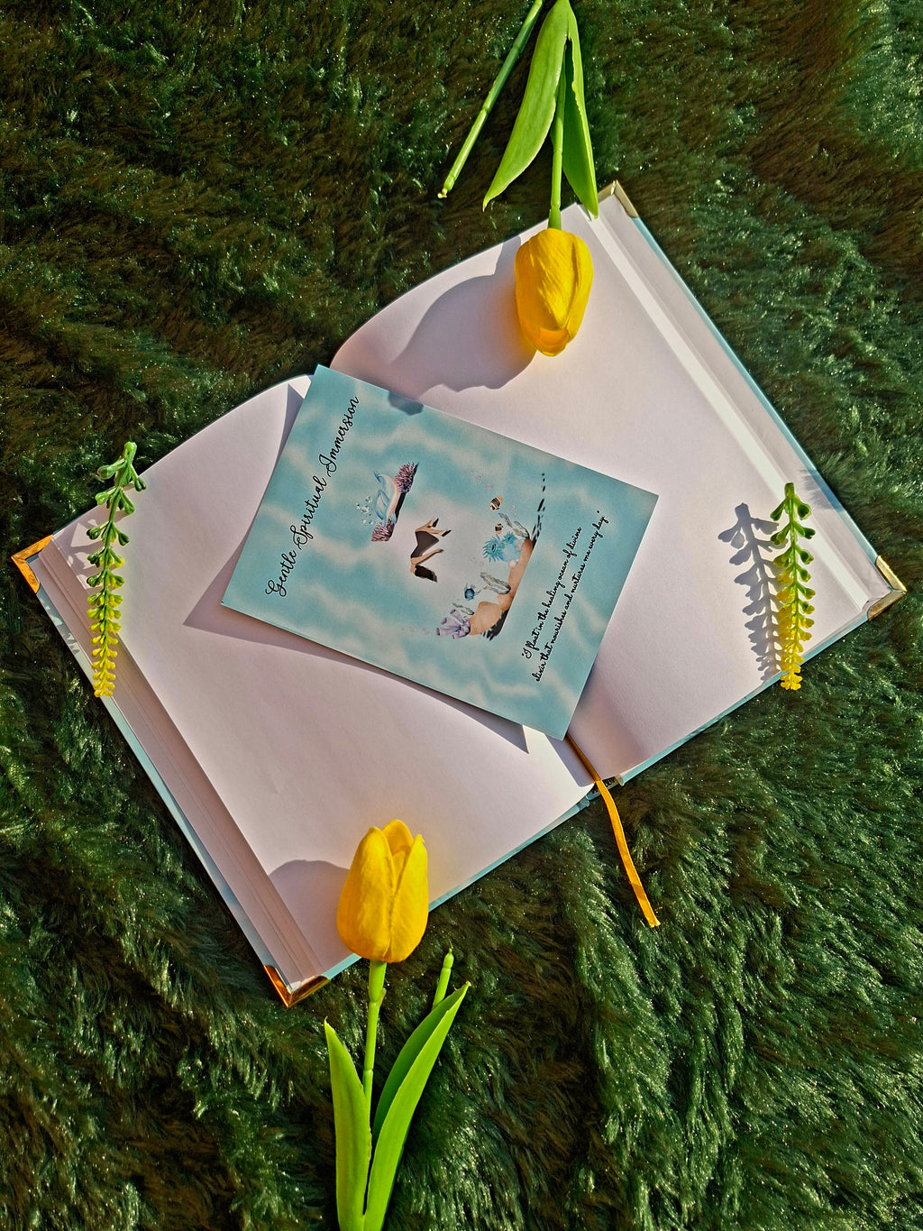Gentle Spiritual Immersion- Executive Diary + Affirmation & Meditation Cards