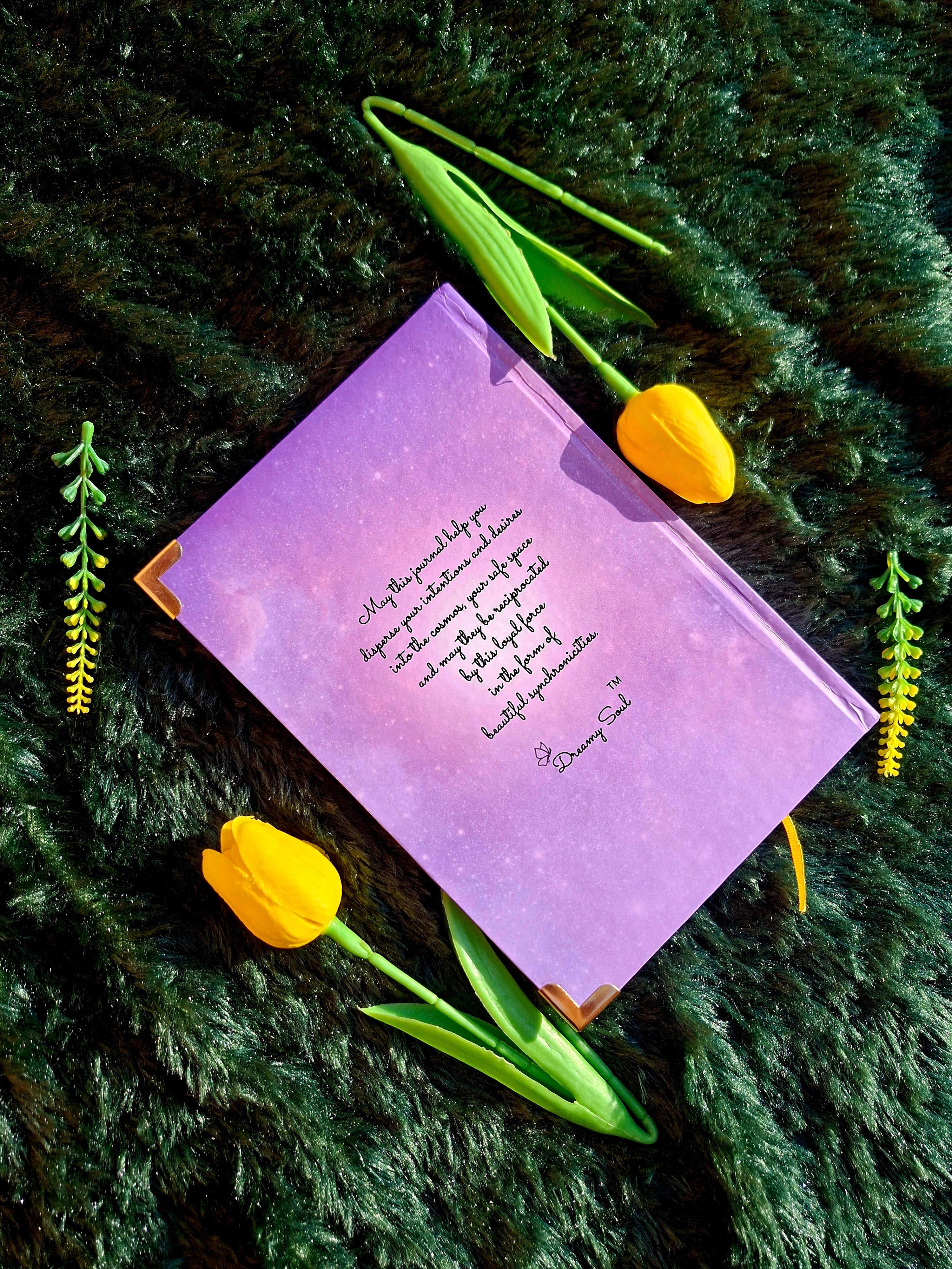 You are made up of the Cosmos- Diary (A5 Size) + Affirmation & Meditation Cards