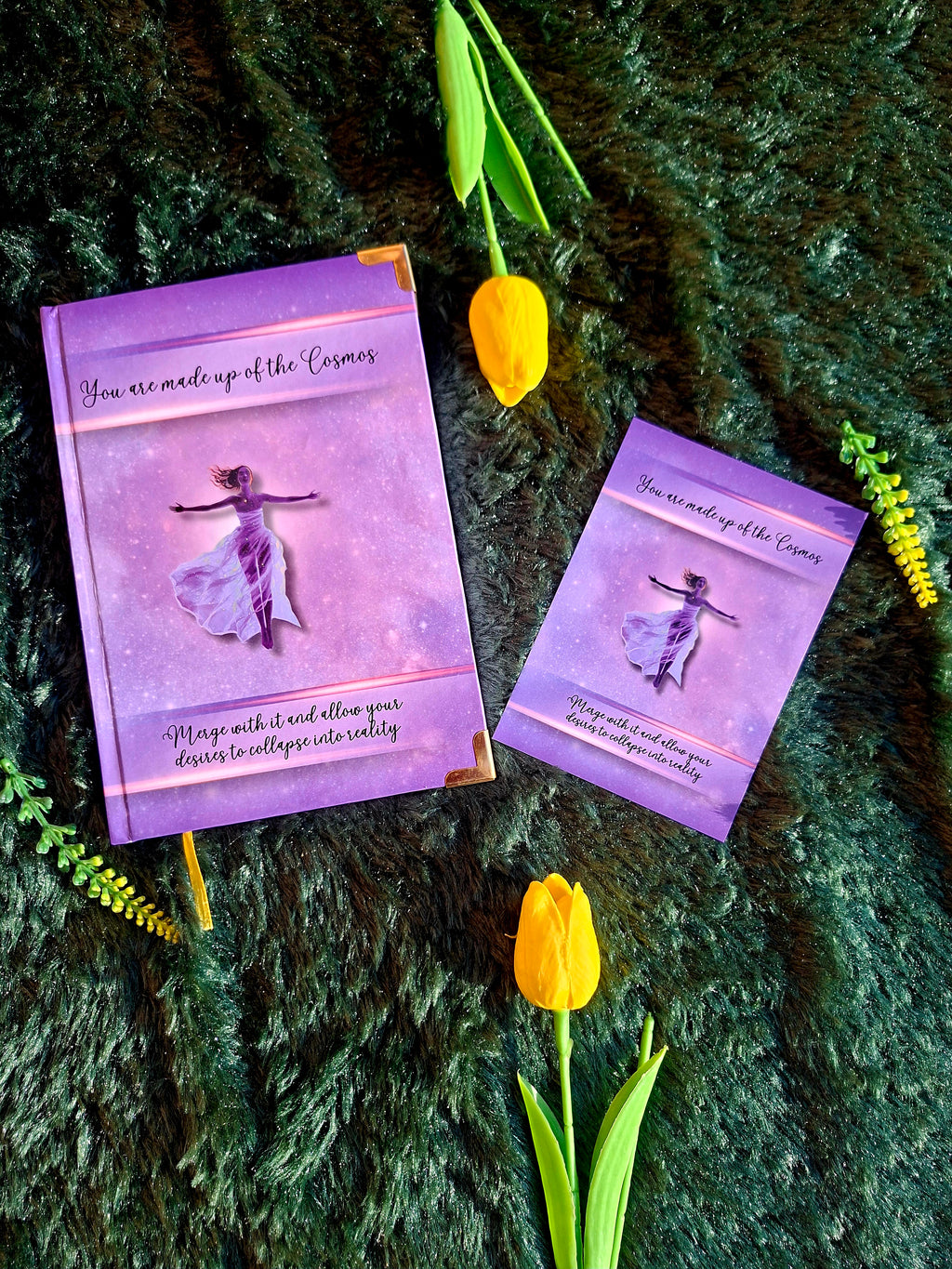 You are made up of the Cosmos- Diary (A5 Size) + Affirmation & Meditation Cards