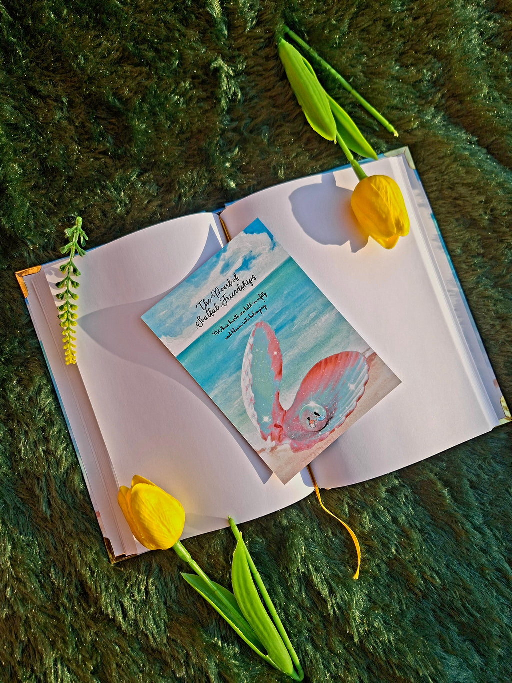 The Pearl of Soulful Friendships - Executive Diary + Affirmation & Meditation Cards