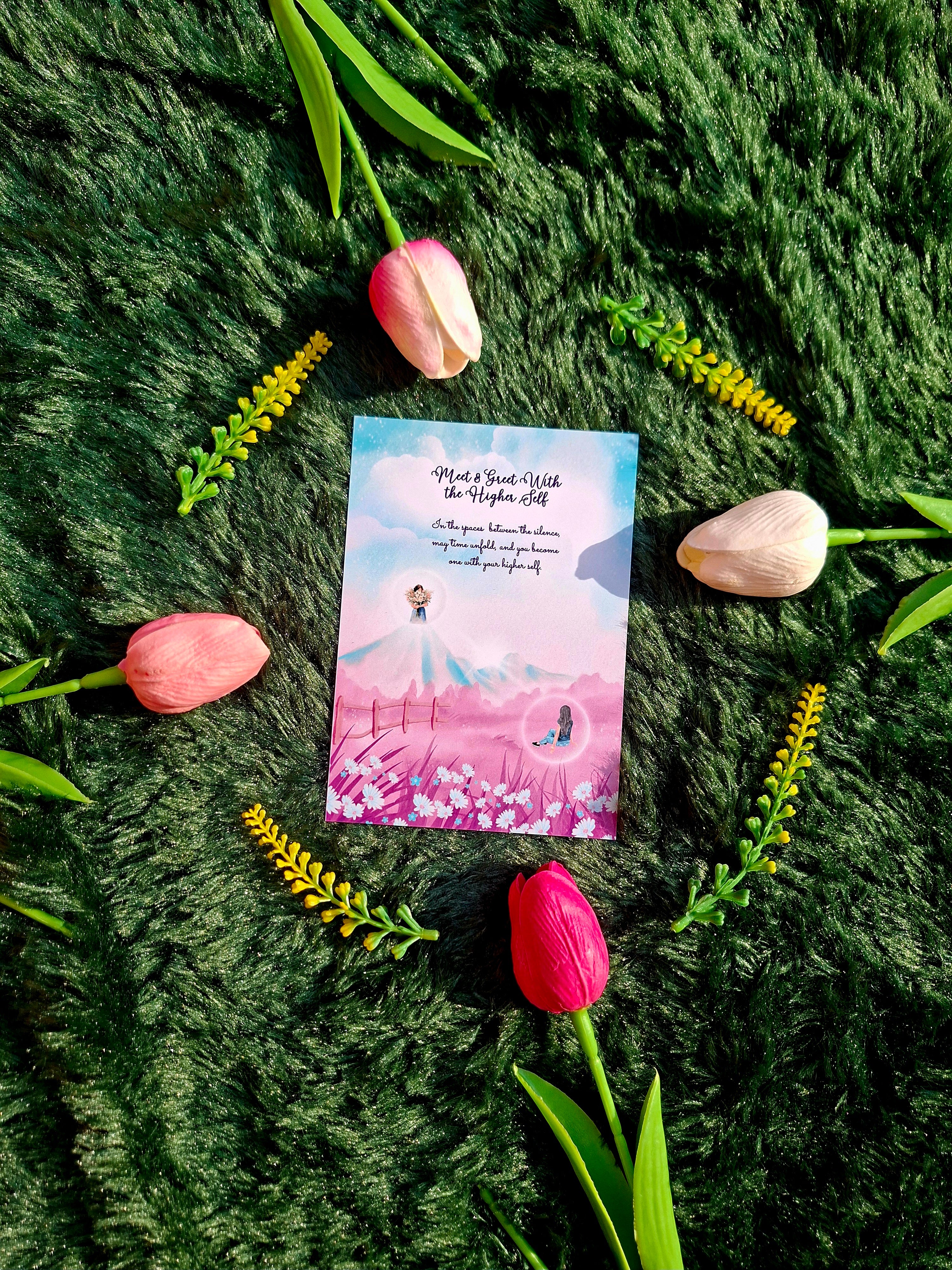 Meet and Greet With Higher Self - Executive Diary + Affirmation & Meditation Cards