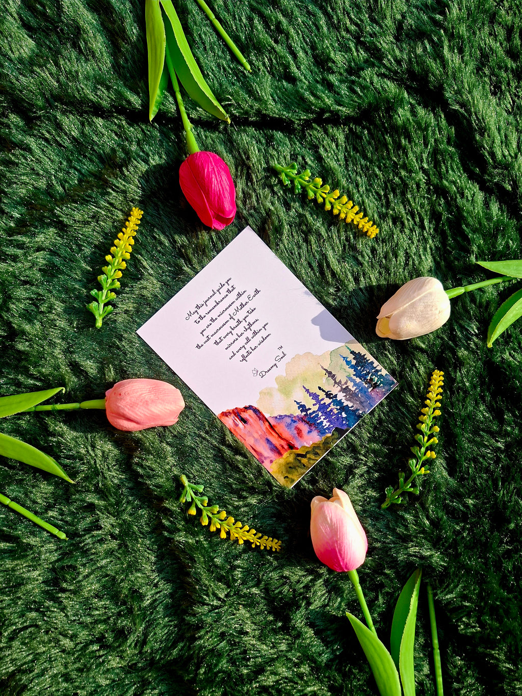 The Daughter of Earth - Executive Diary + Affirmation & Meditation Cards