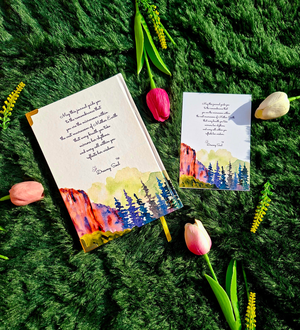 The Daughter of Earth - Executive Diary + Affirmation & Meditation Cards